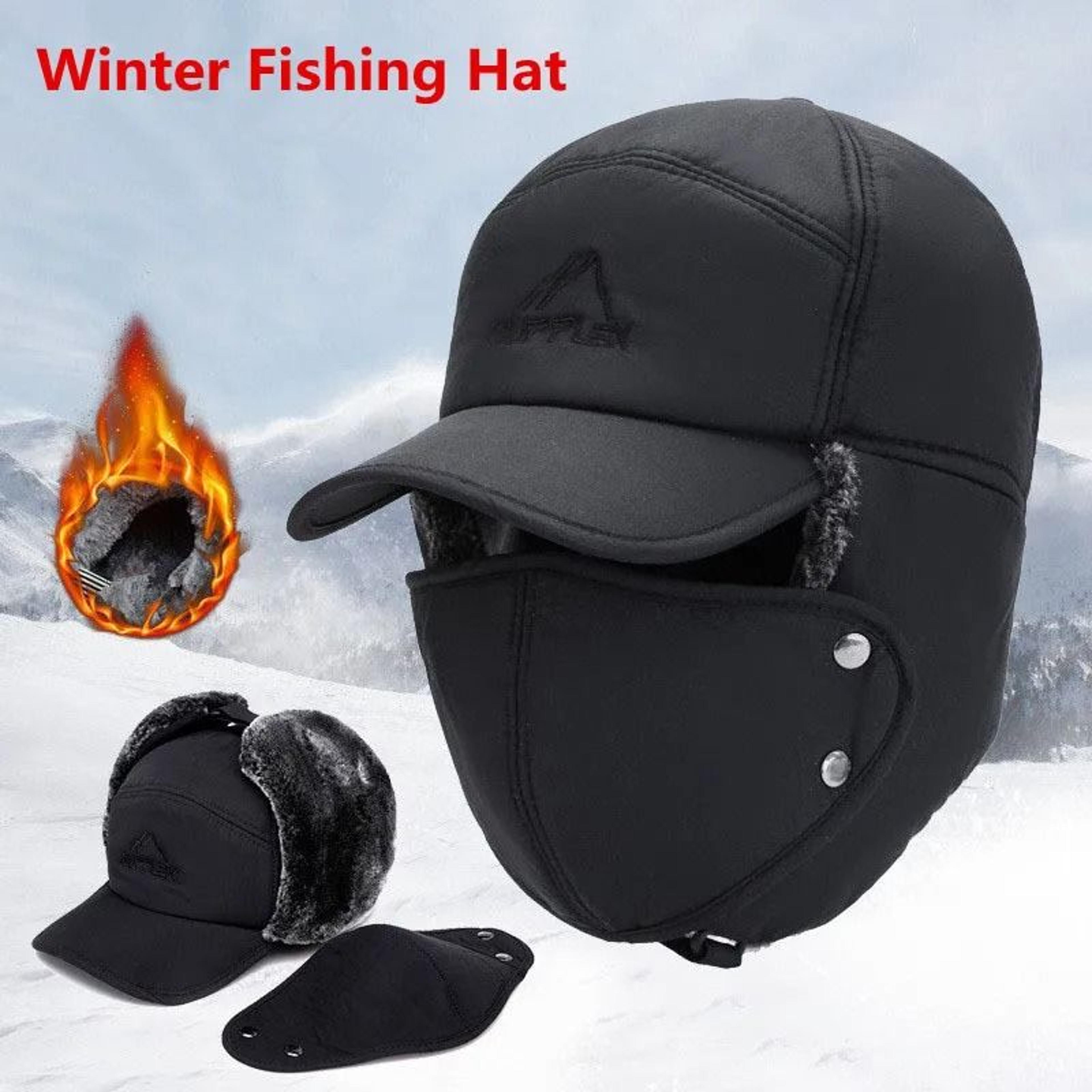 winter thick artificial fur baseball hat for cold weather outdoor use