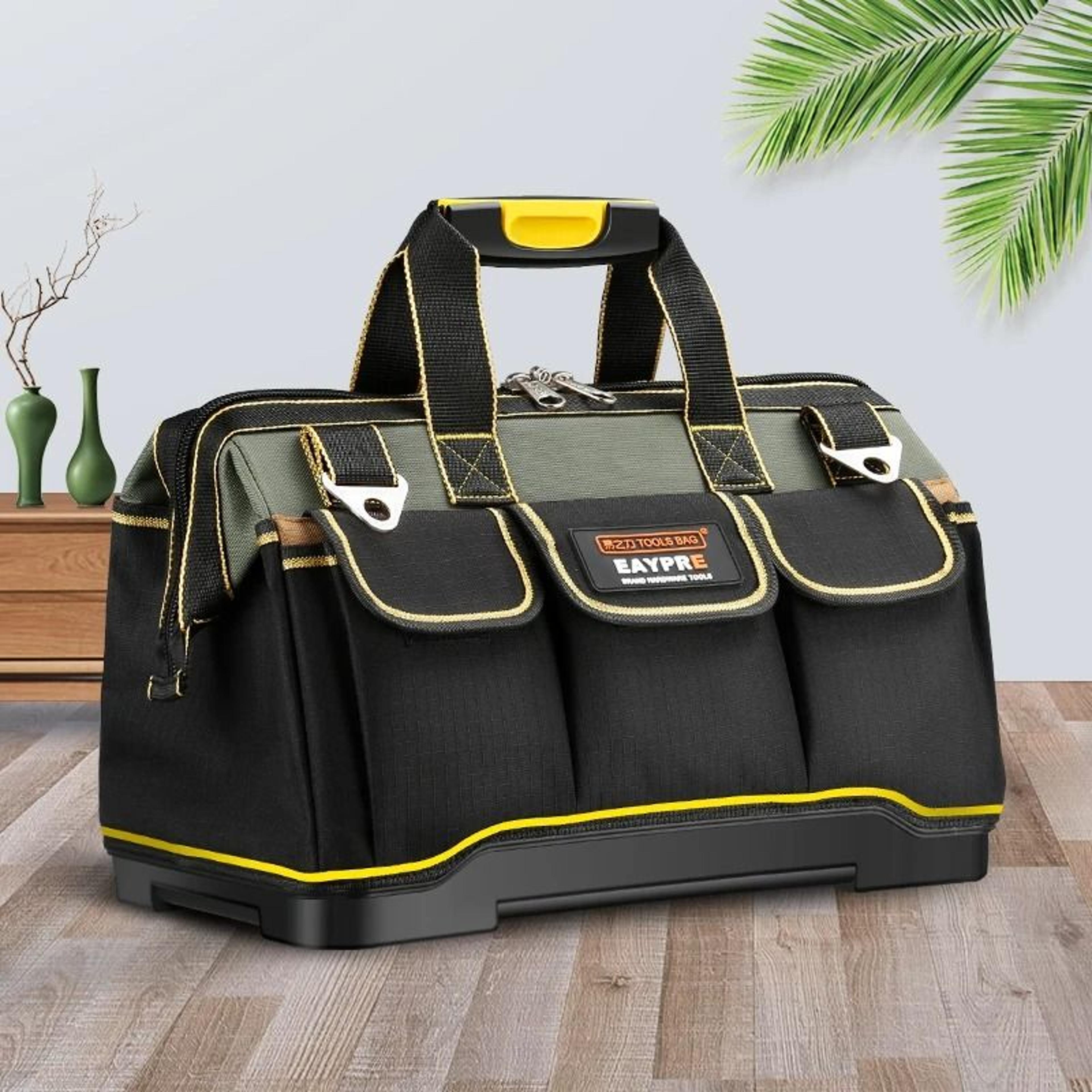 wide mouth oxford cloth tool bag for electricians