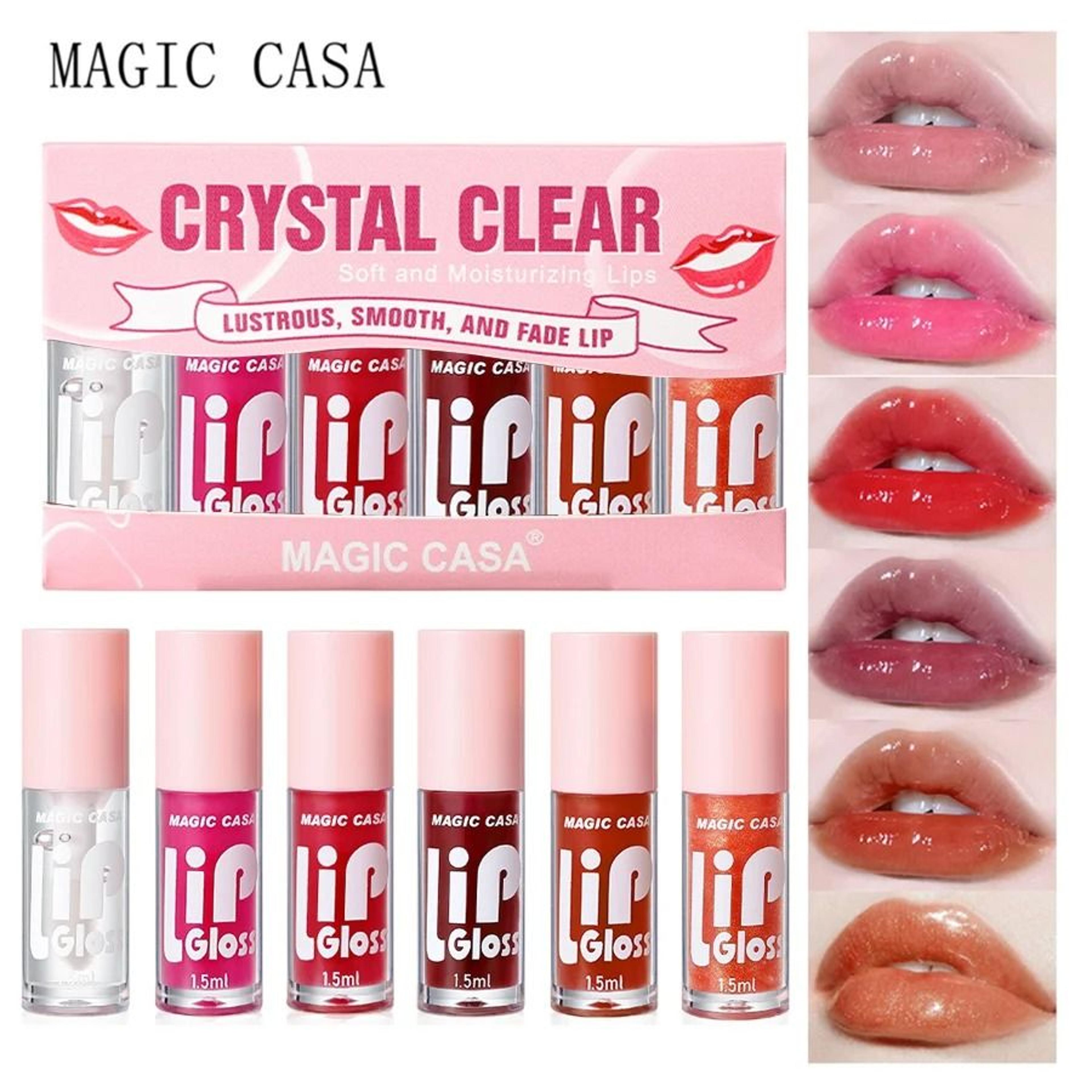 hydrating jelly lip oil set long lasting moisturizing smooth lip gloss