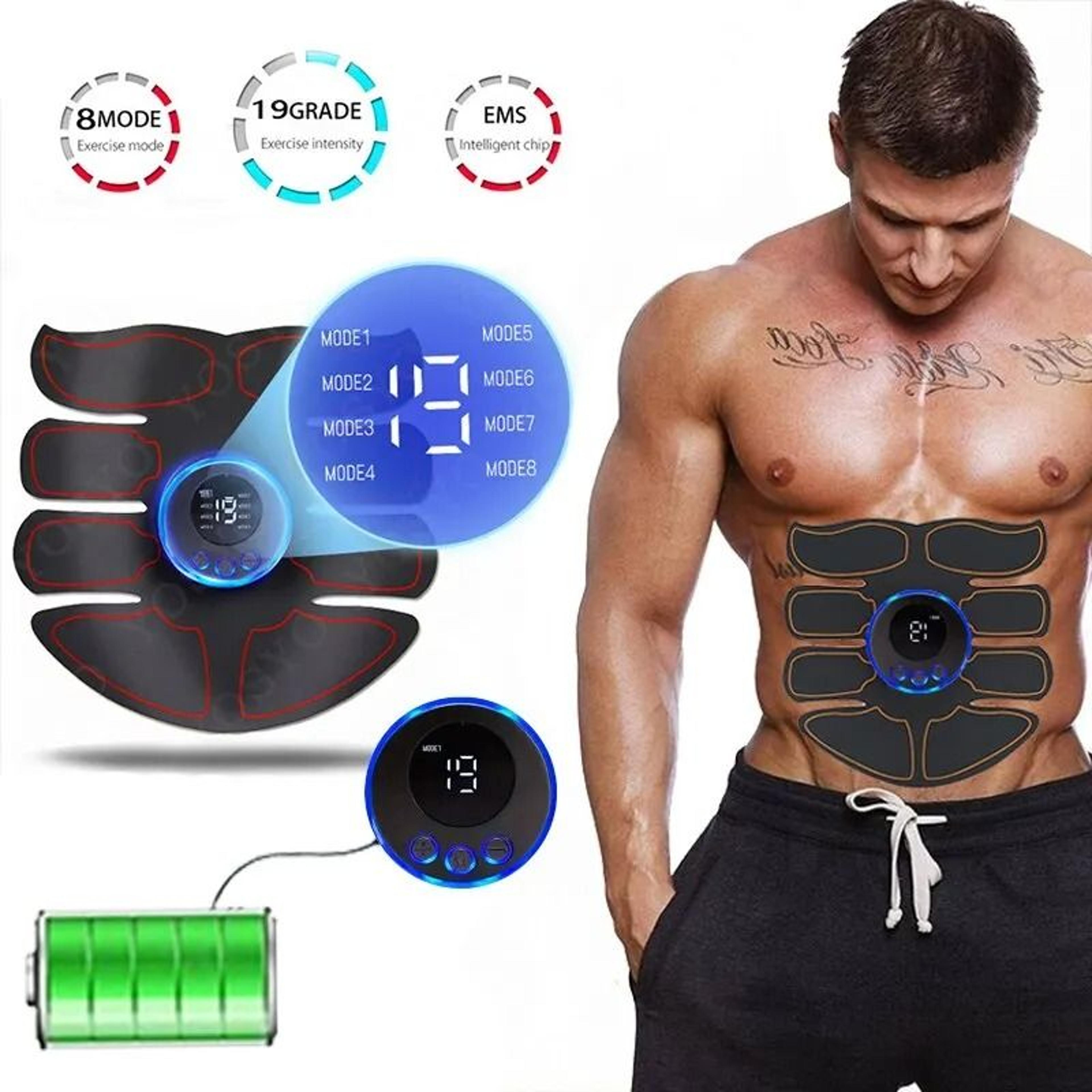 abdominal muscle massager fitness arm training patch usb rechargeable muscle exerciser