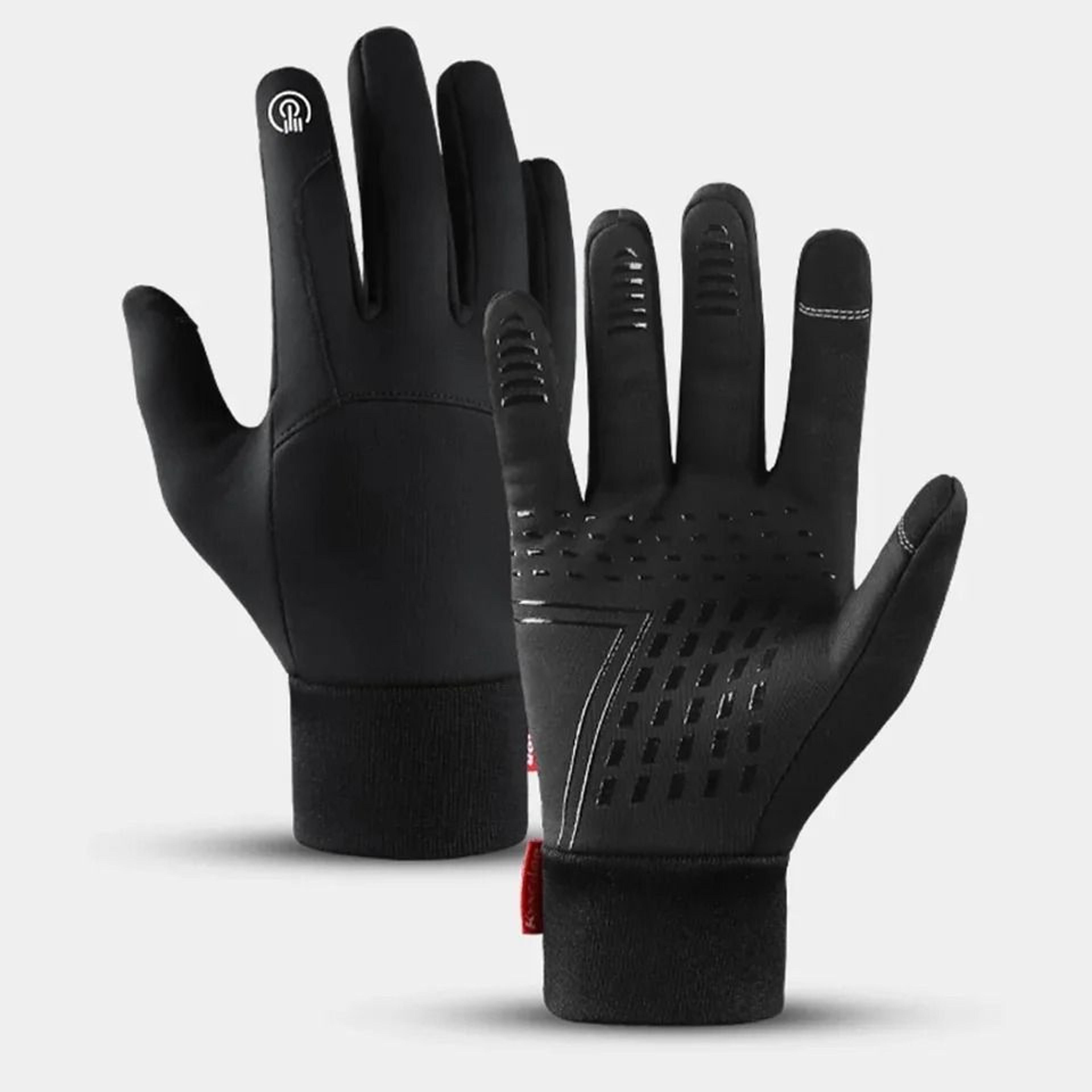 winter cycling gloves warm touch screen non slip outdoor sports gloves for men