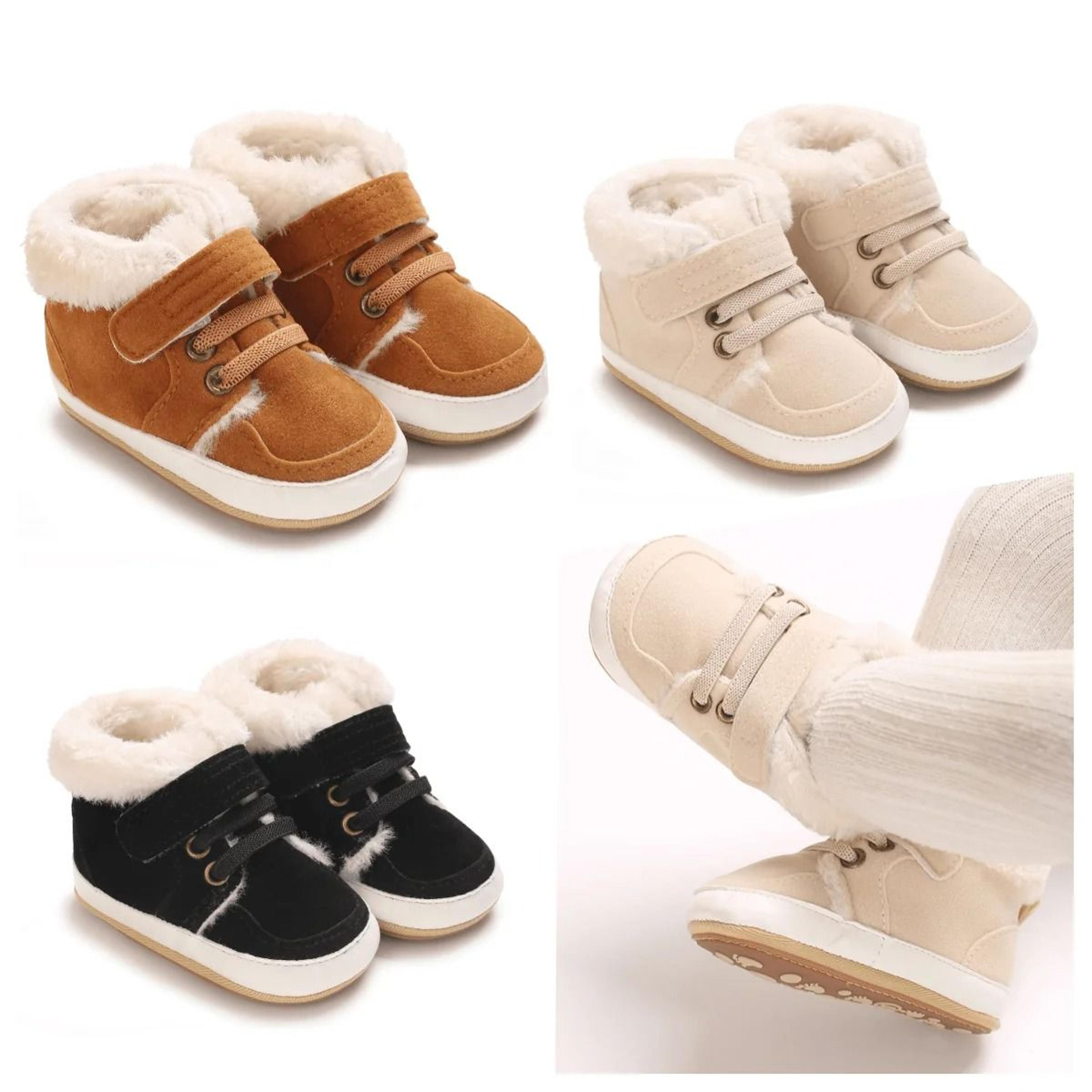 baby winter boots soft cotton snow shoes for toddlers warm first walkers