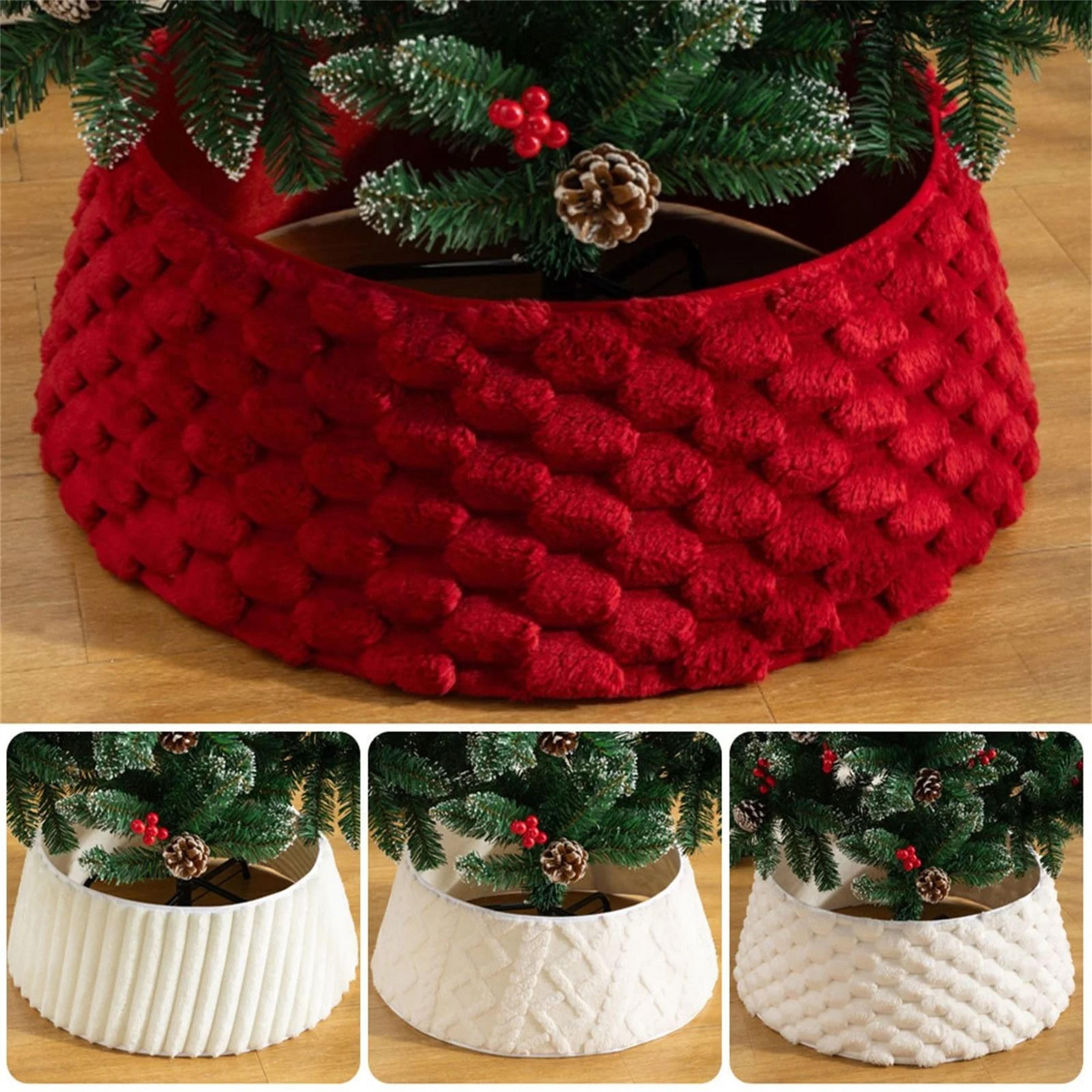 christmas tree collar felt decorative surround for holiday display