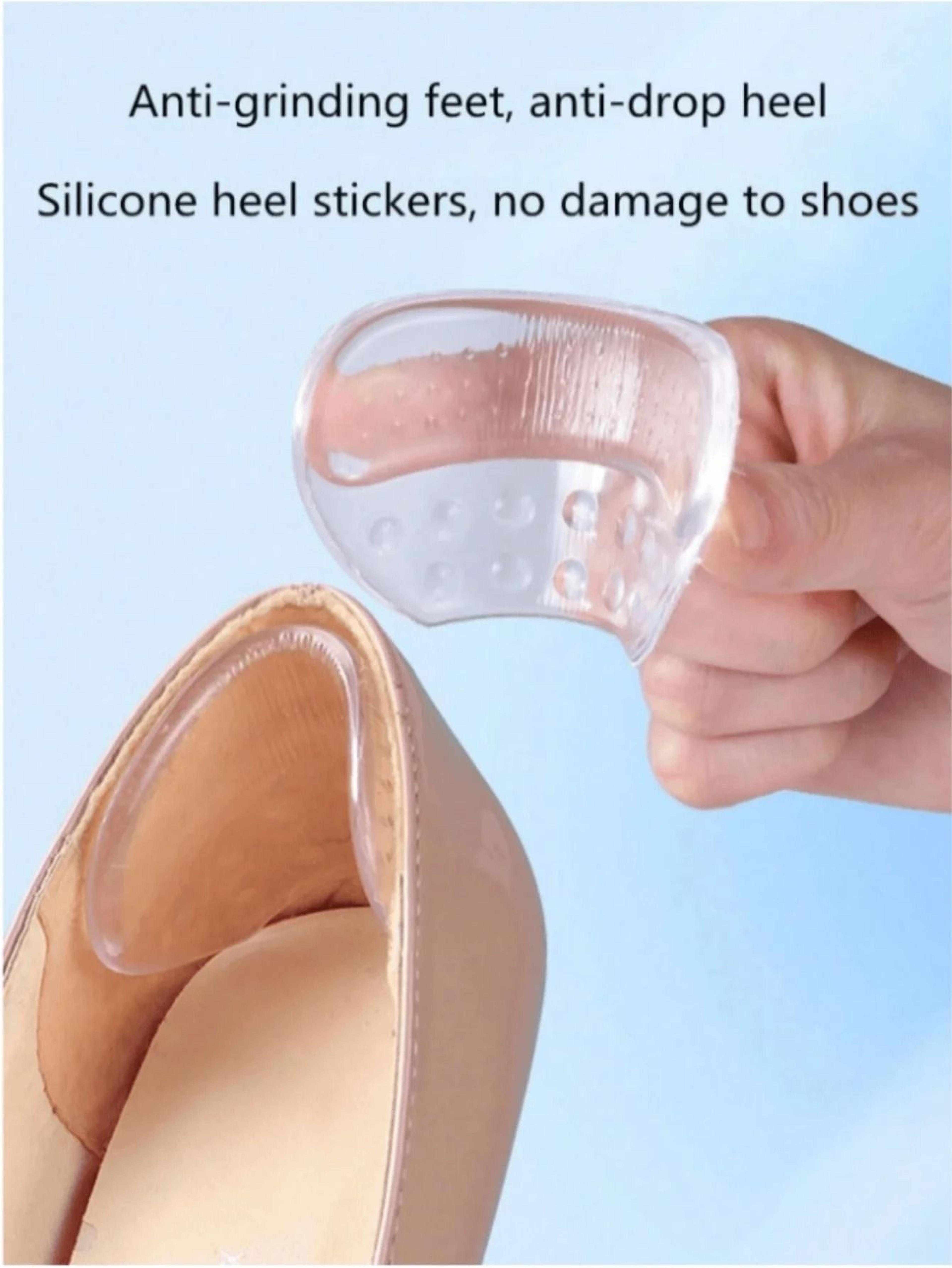silicone heel grips anti slip cushions for foot protection