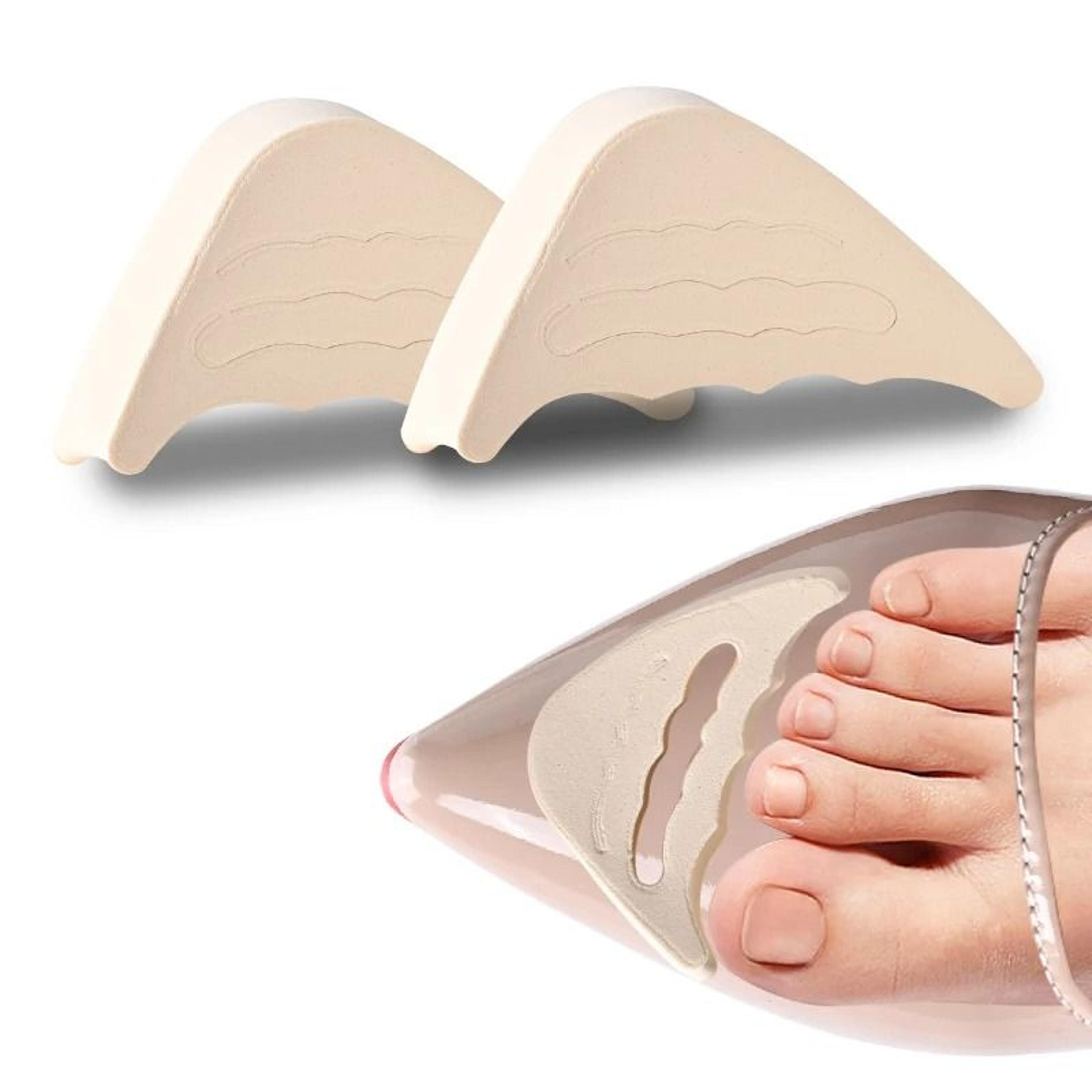 high heel forefoot cushion inserts for pain relief and shoe adjustment
