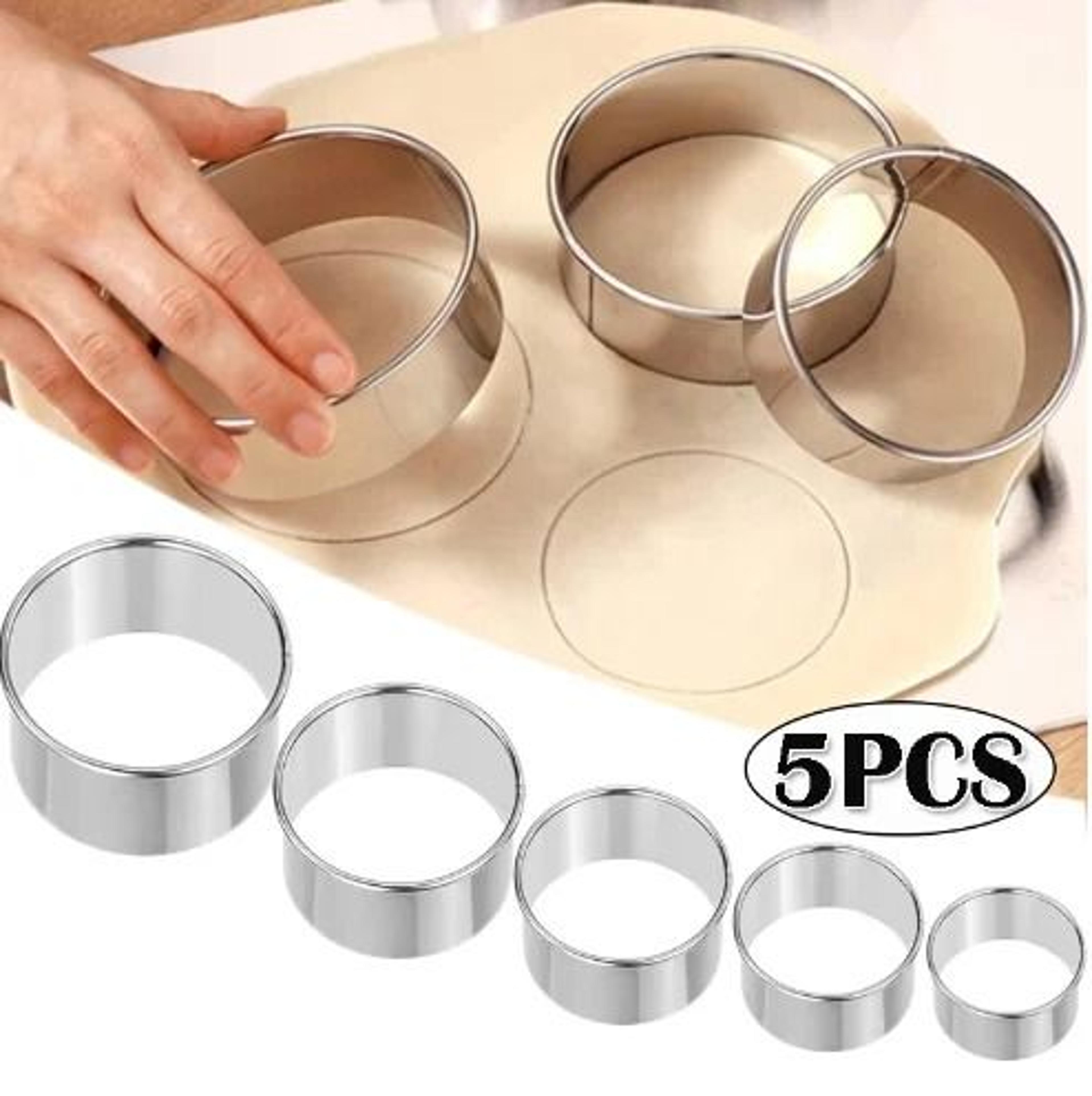 stainless steel biscuit and pastry cutting mold set for baking