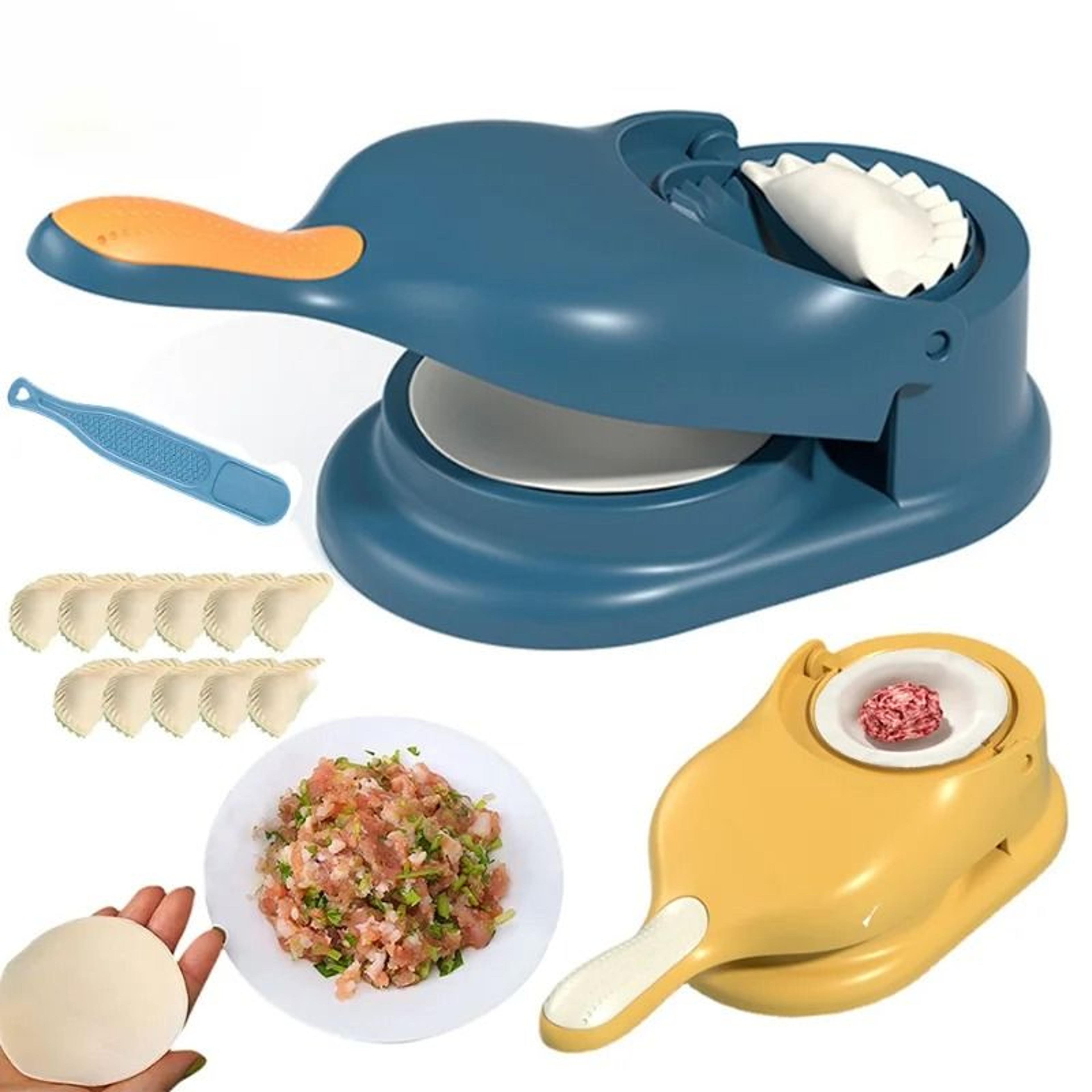 manual dumpling maker and dough press machine for home baking and pastry preparation