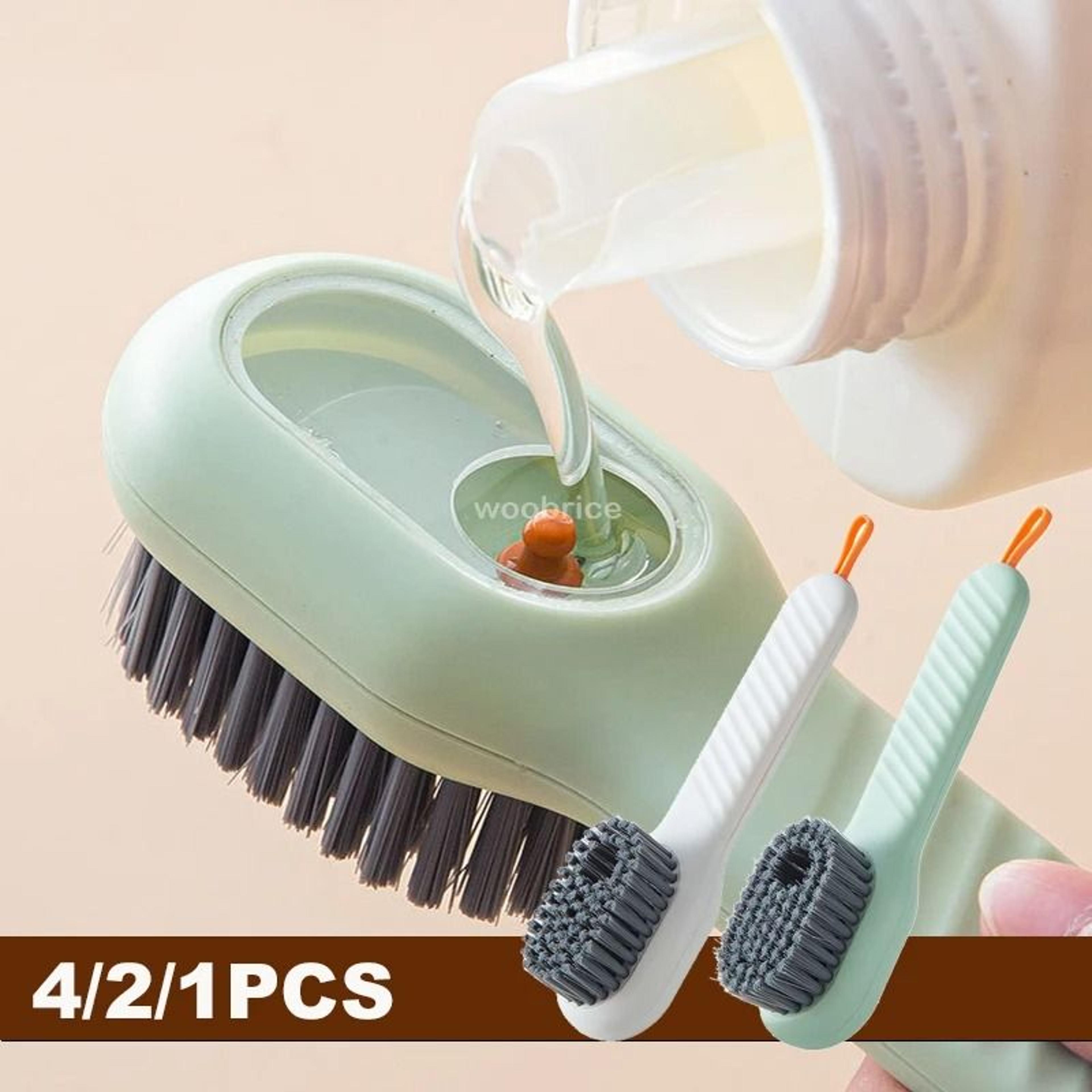 soft bristle shoe cleaning brush for sneakers slippers and clothing