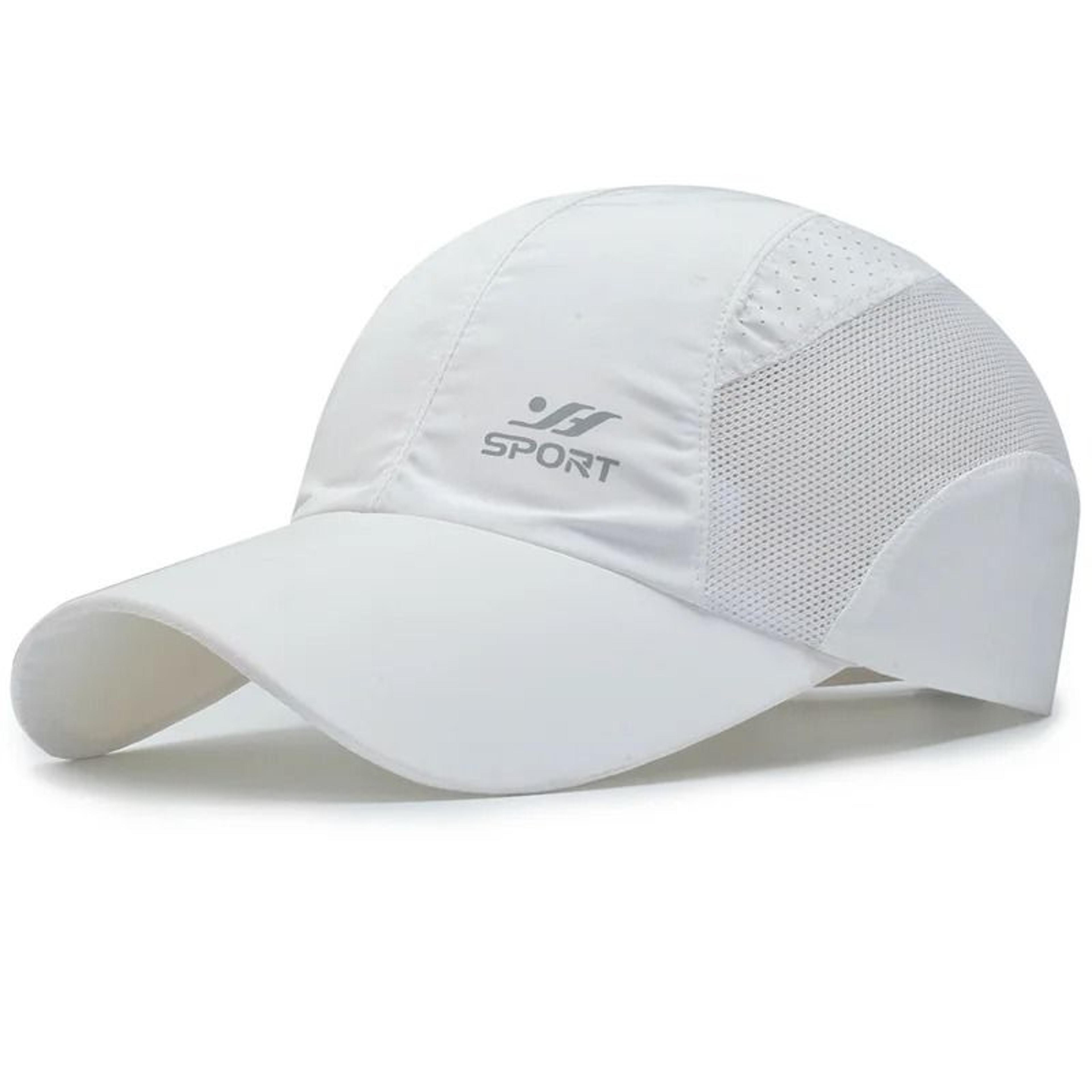 uv protection quick dry baseball cap with breathable mesh strapback