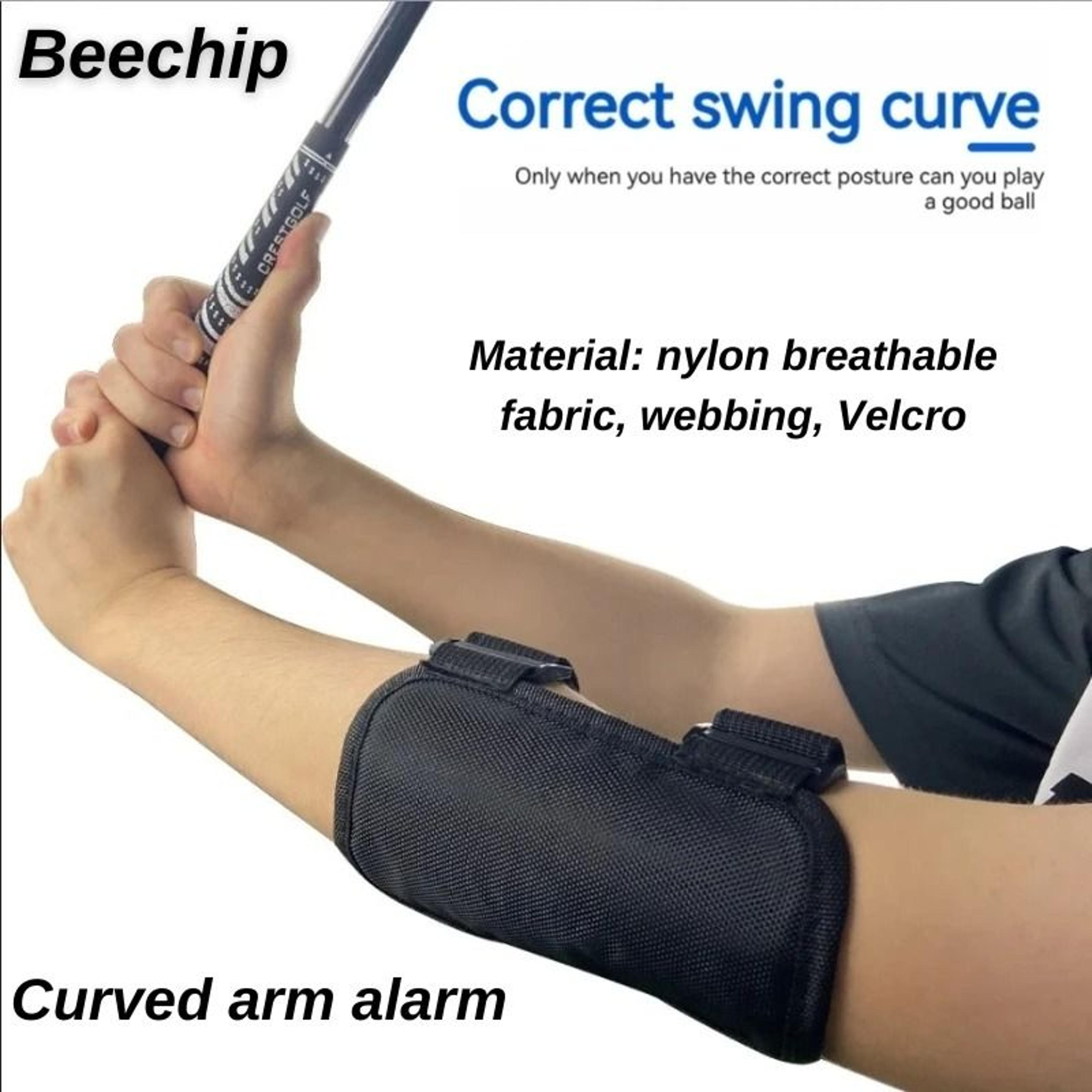 golf swing trainer for improving form alignment and swing consistency