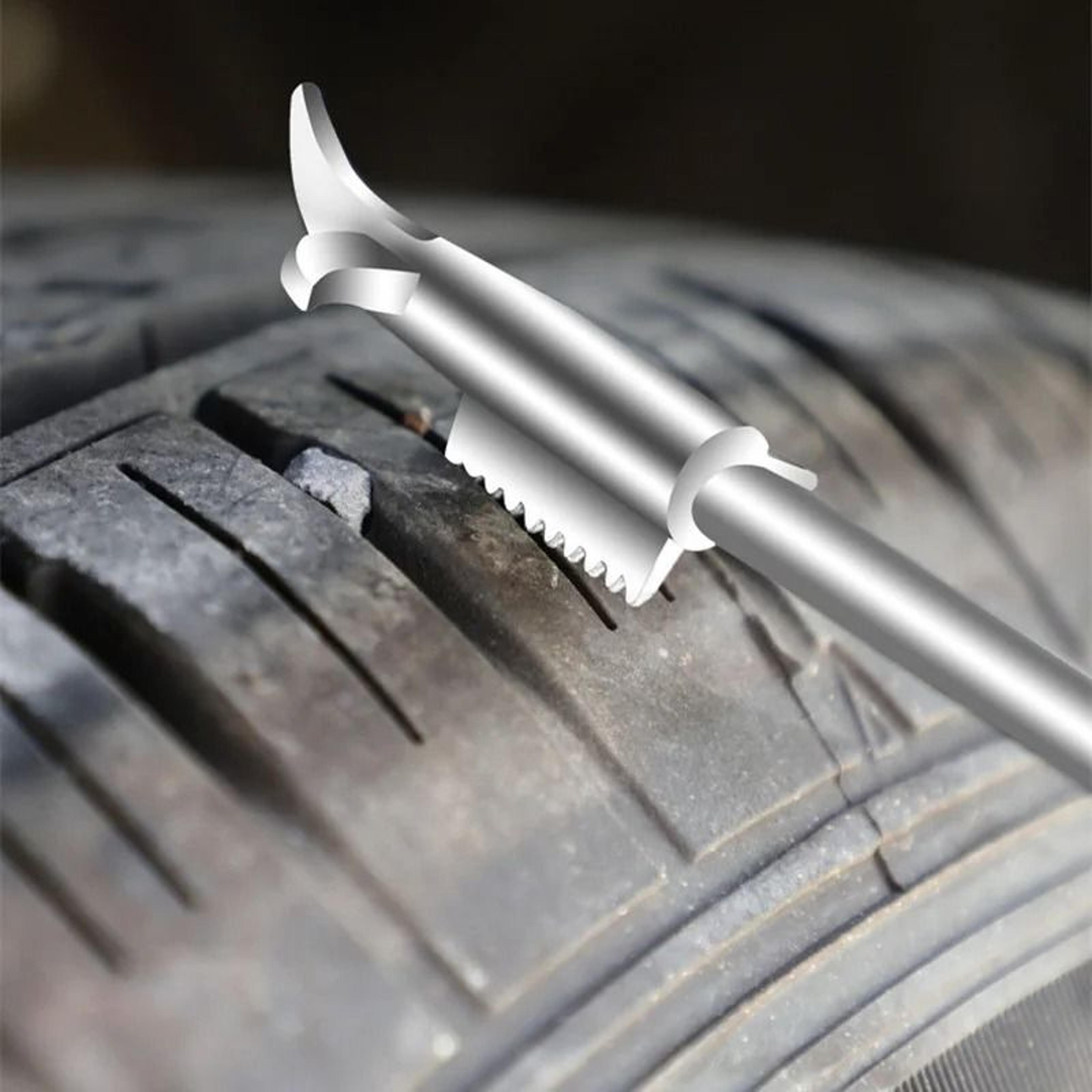 car tire cleaning hook stone removal tool for tire gap cleaning and repair