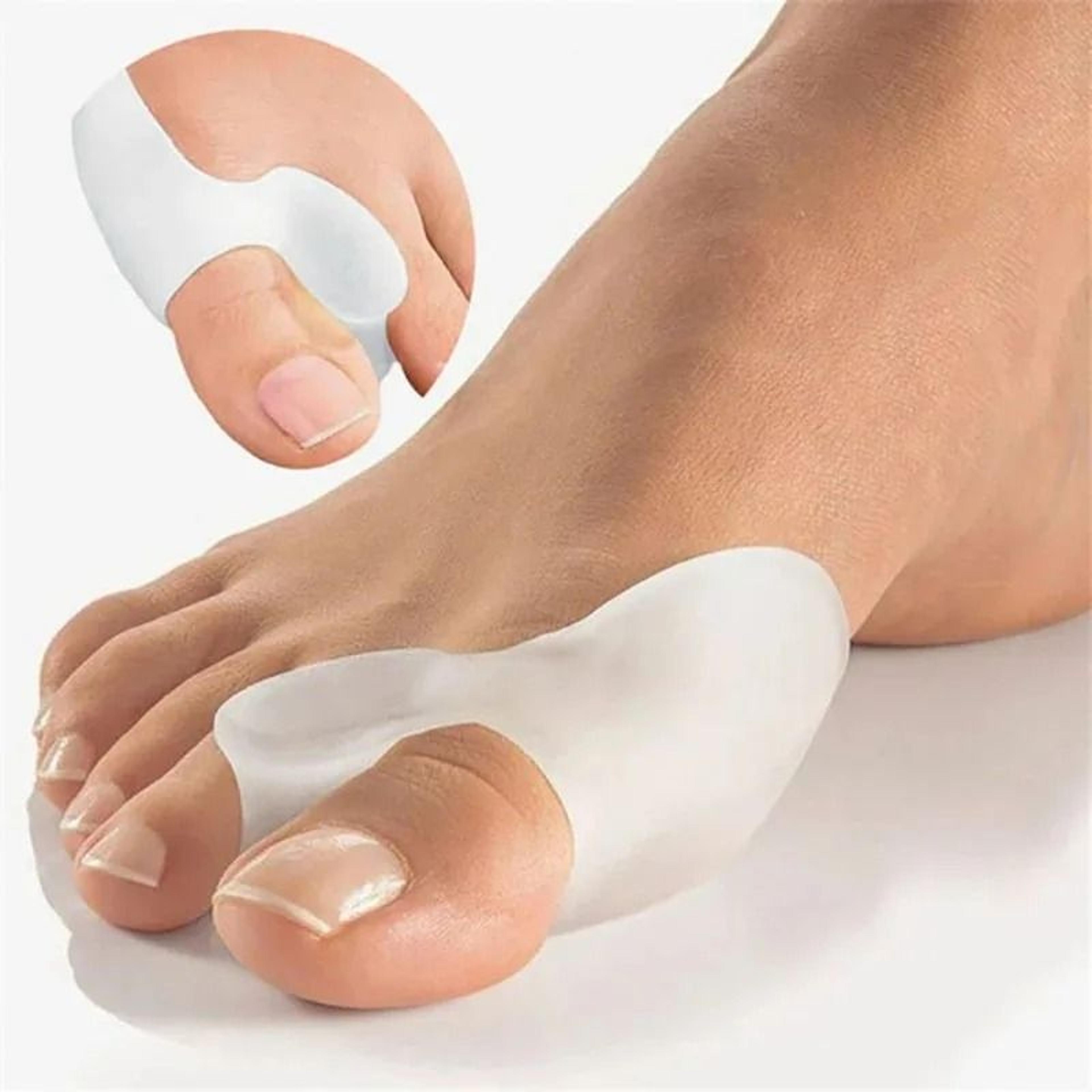 soft big toe corrector for bunion relief comfortable gel separator for night and home use