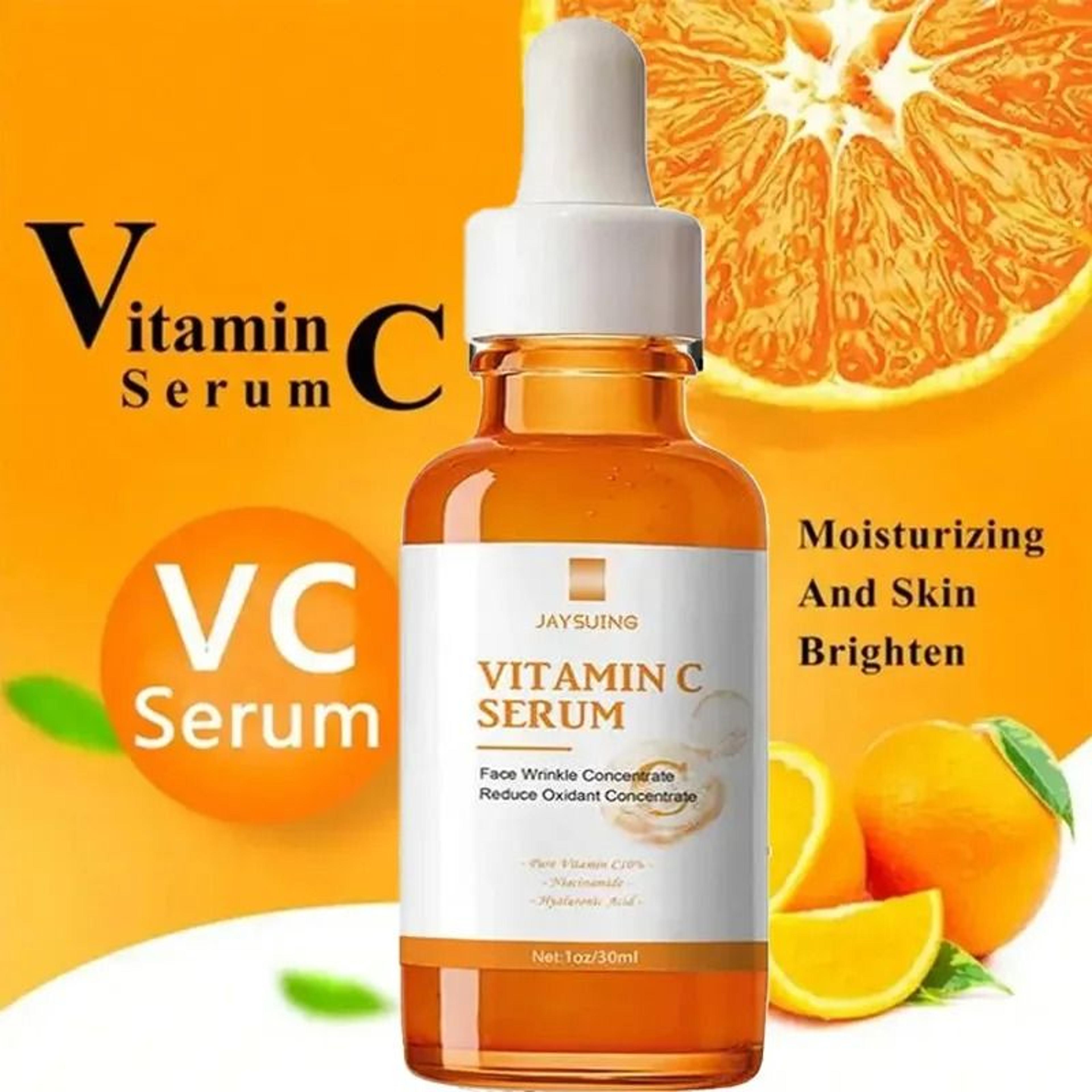 vitamin c wrinkle remover face serum firming brightening anti aging skin care 30 ml