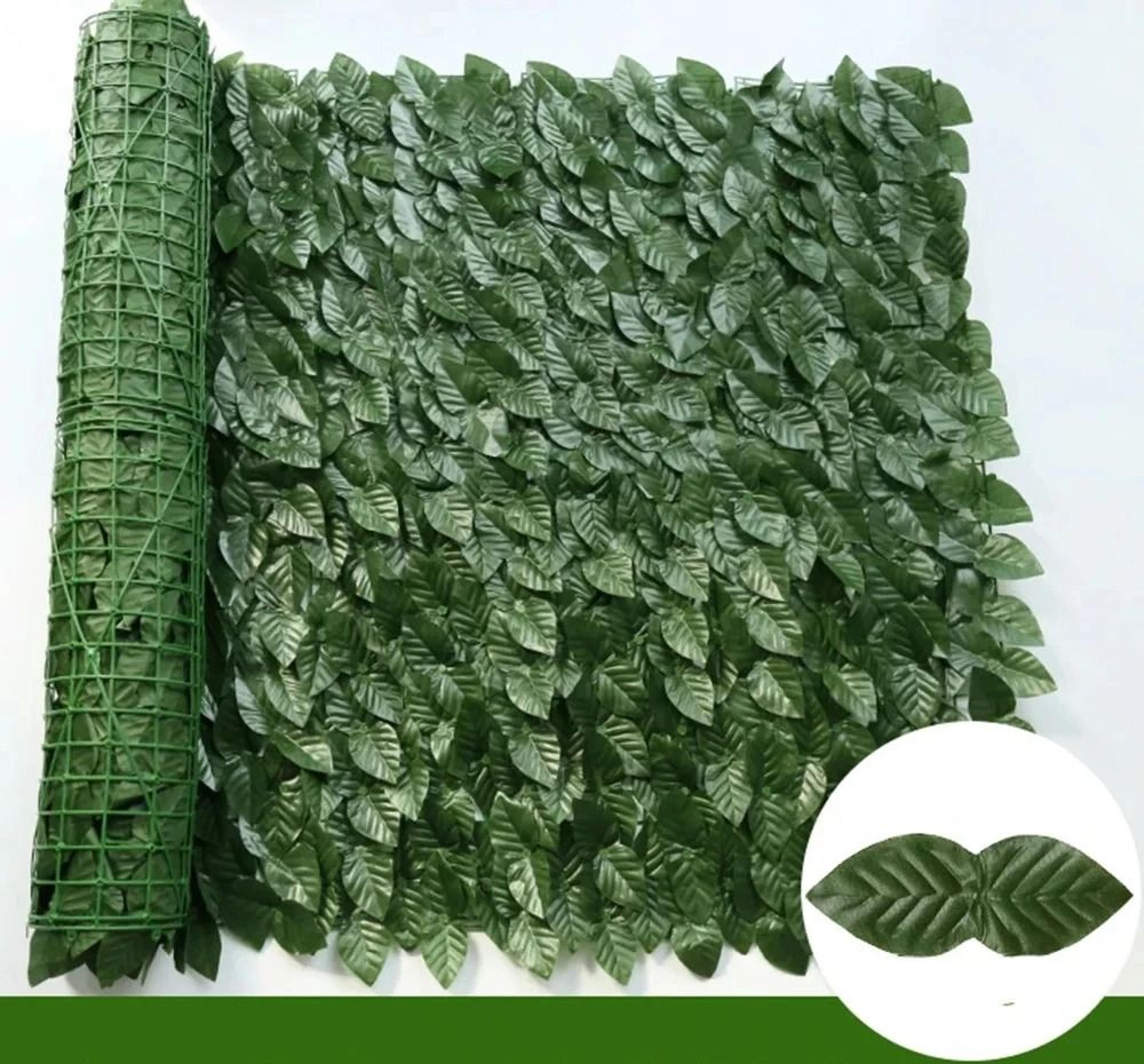 artificial ivy hedge privacy fence panels for outdoor garden and balcony decorationdec