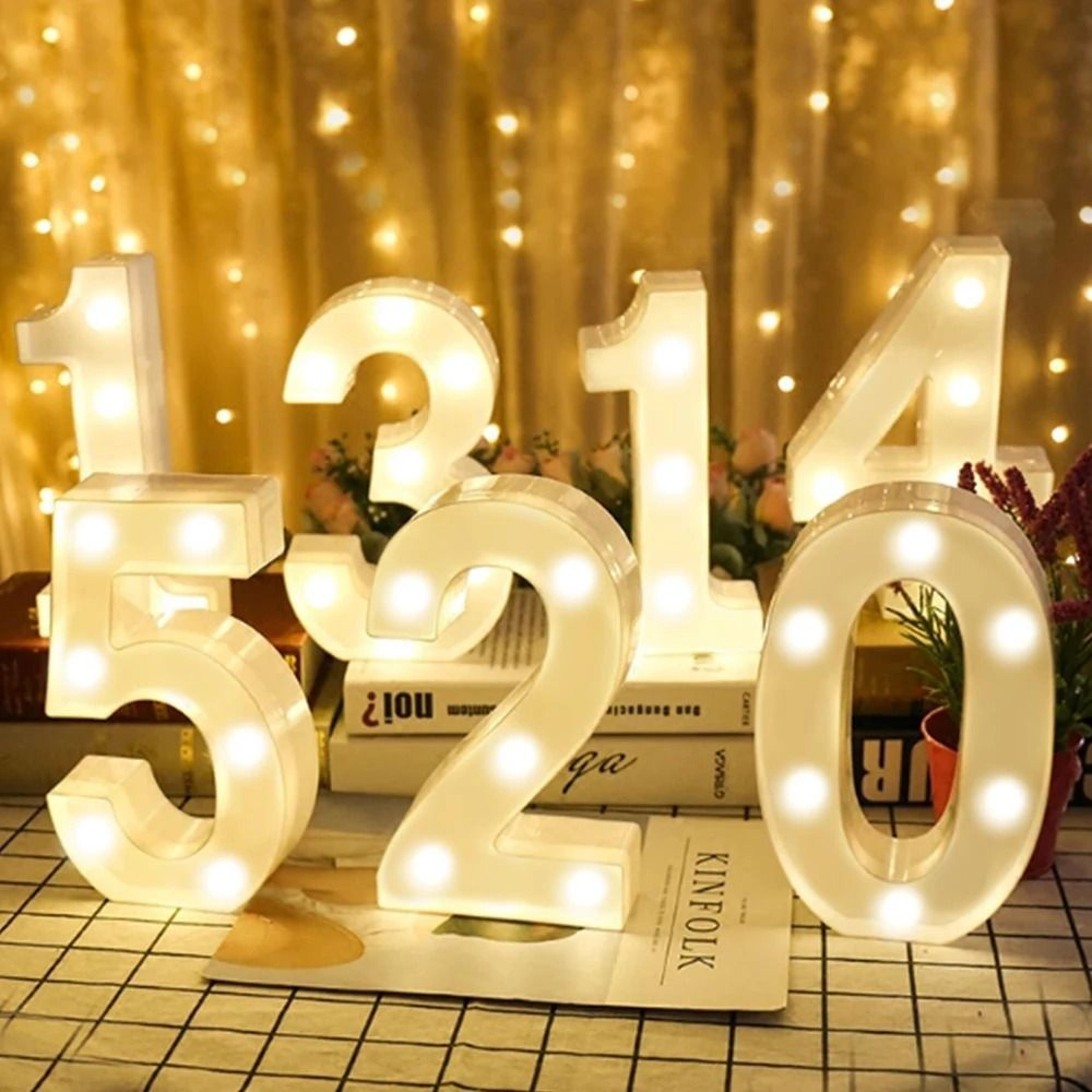warm white led alphabet letter light for home wedding birthday party decorations