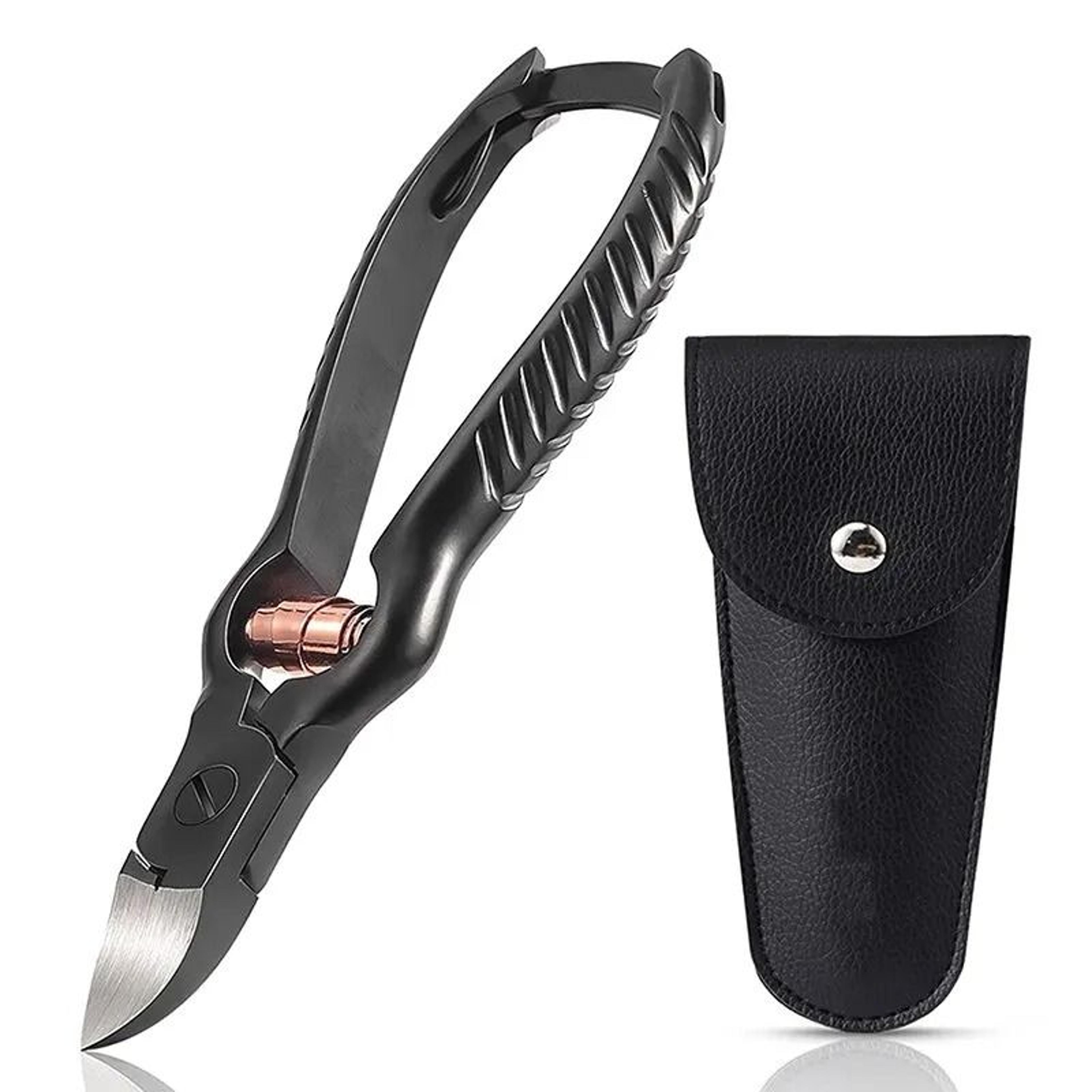 heavy duty stainless steel toenail clippers for thick and ingrown nails