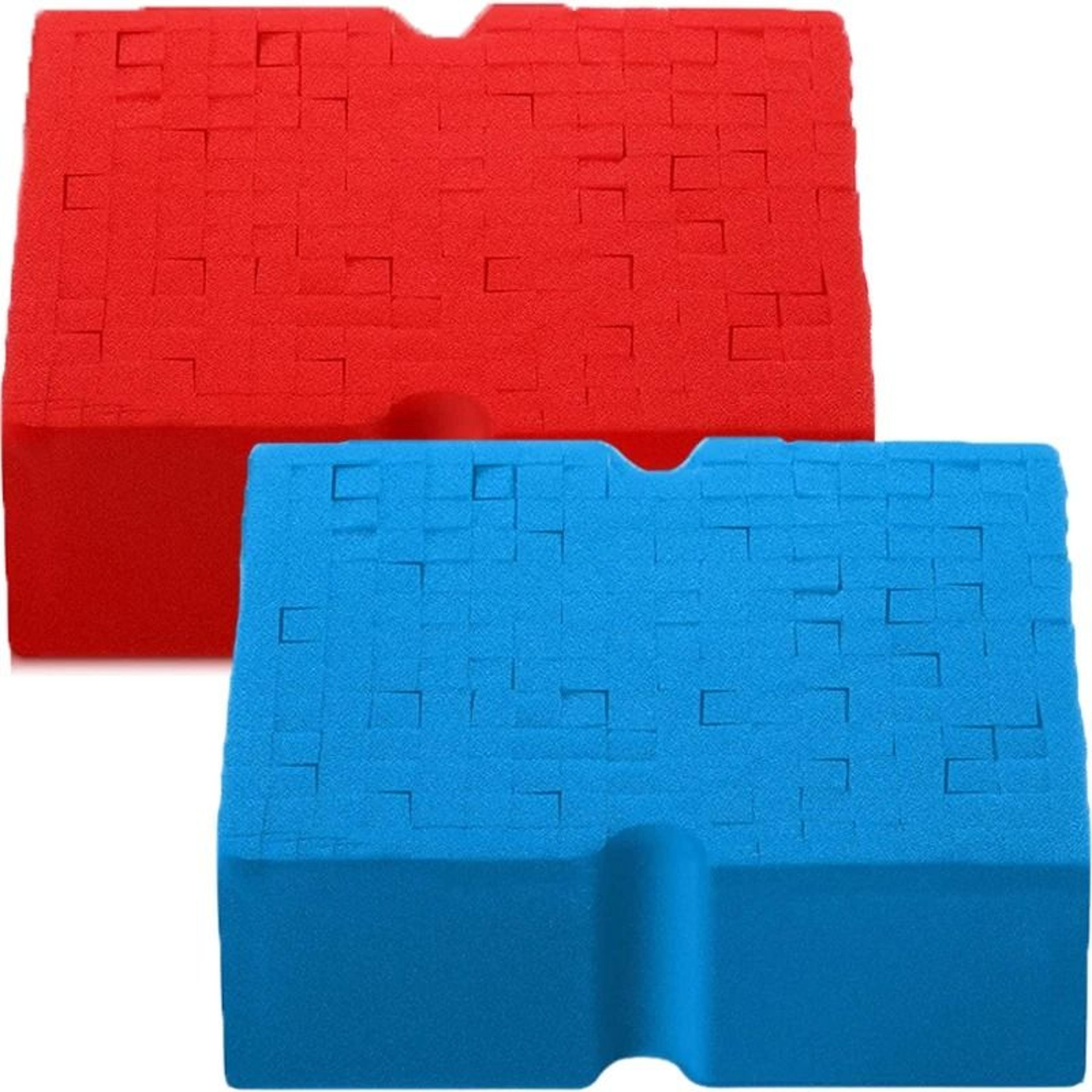 large cross-cut super absorbent car wash sponge with easy grip foam