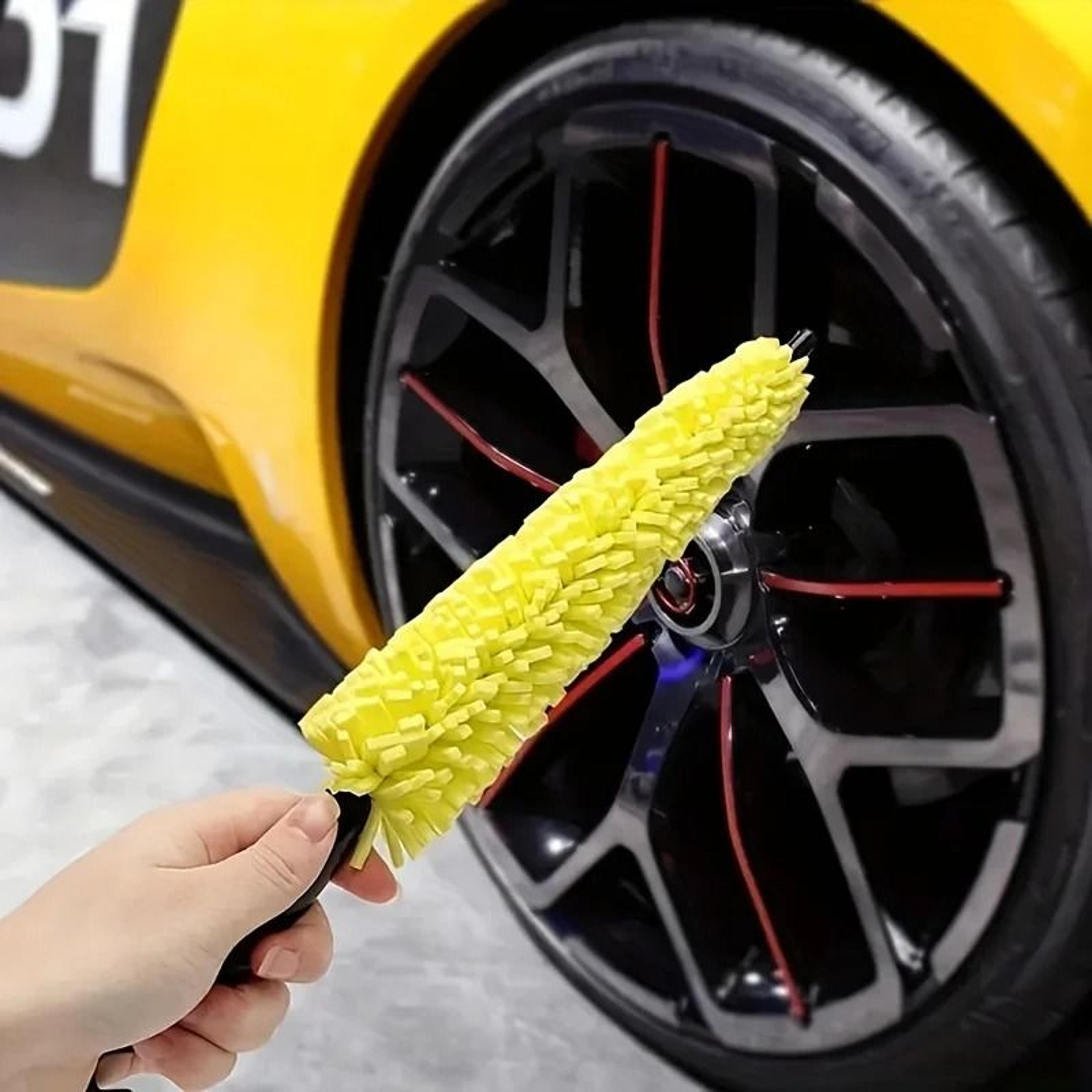 tire rim cleaning brush tool for car wheels