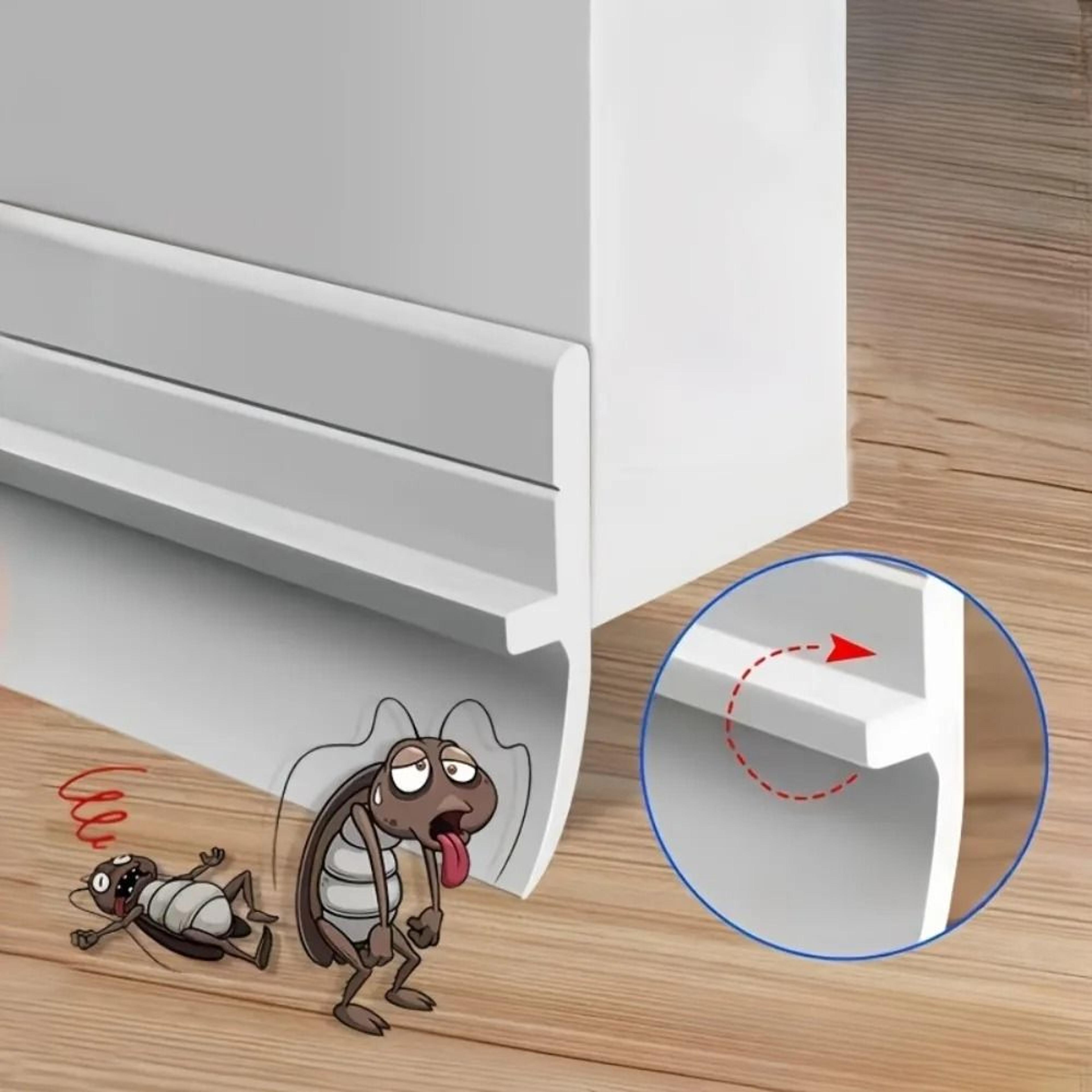 self adhesive pvc door bottom seal strip for draft and noise blocking
