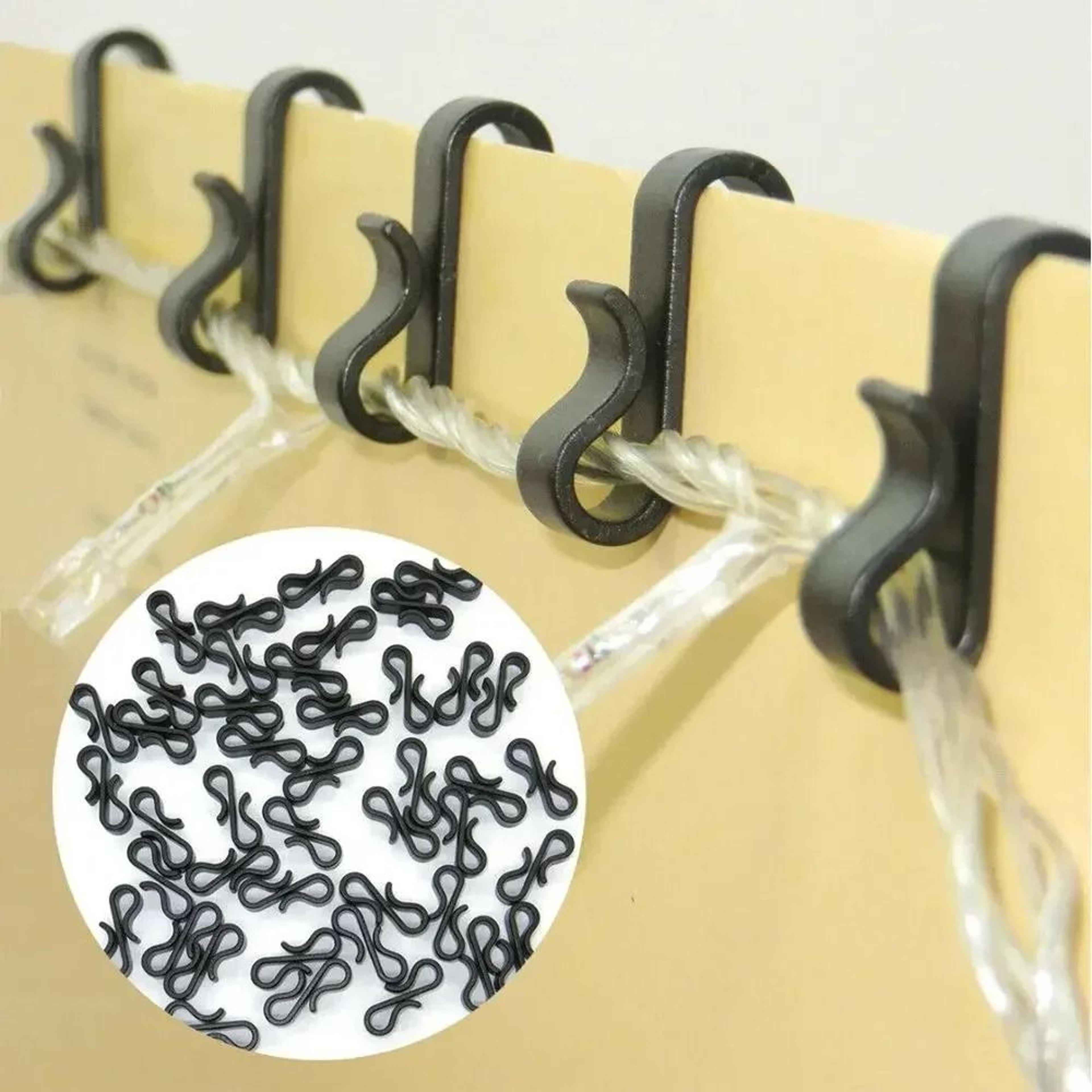 heavy duty s shaped gutter hooks for outdoor lights and decorations