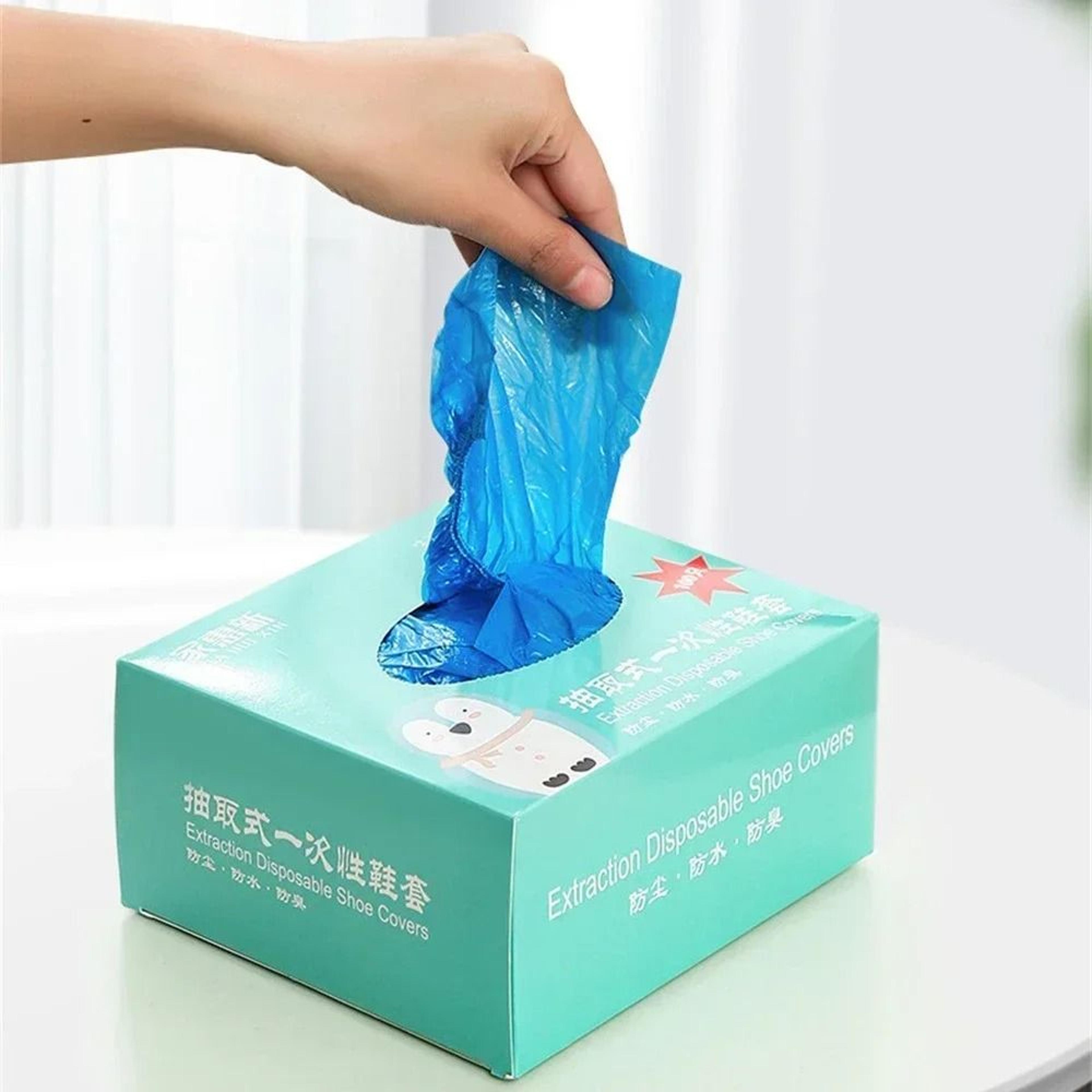 disposable waterproof shoe covers for cleaning and rainy days