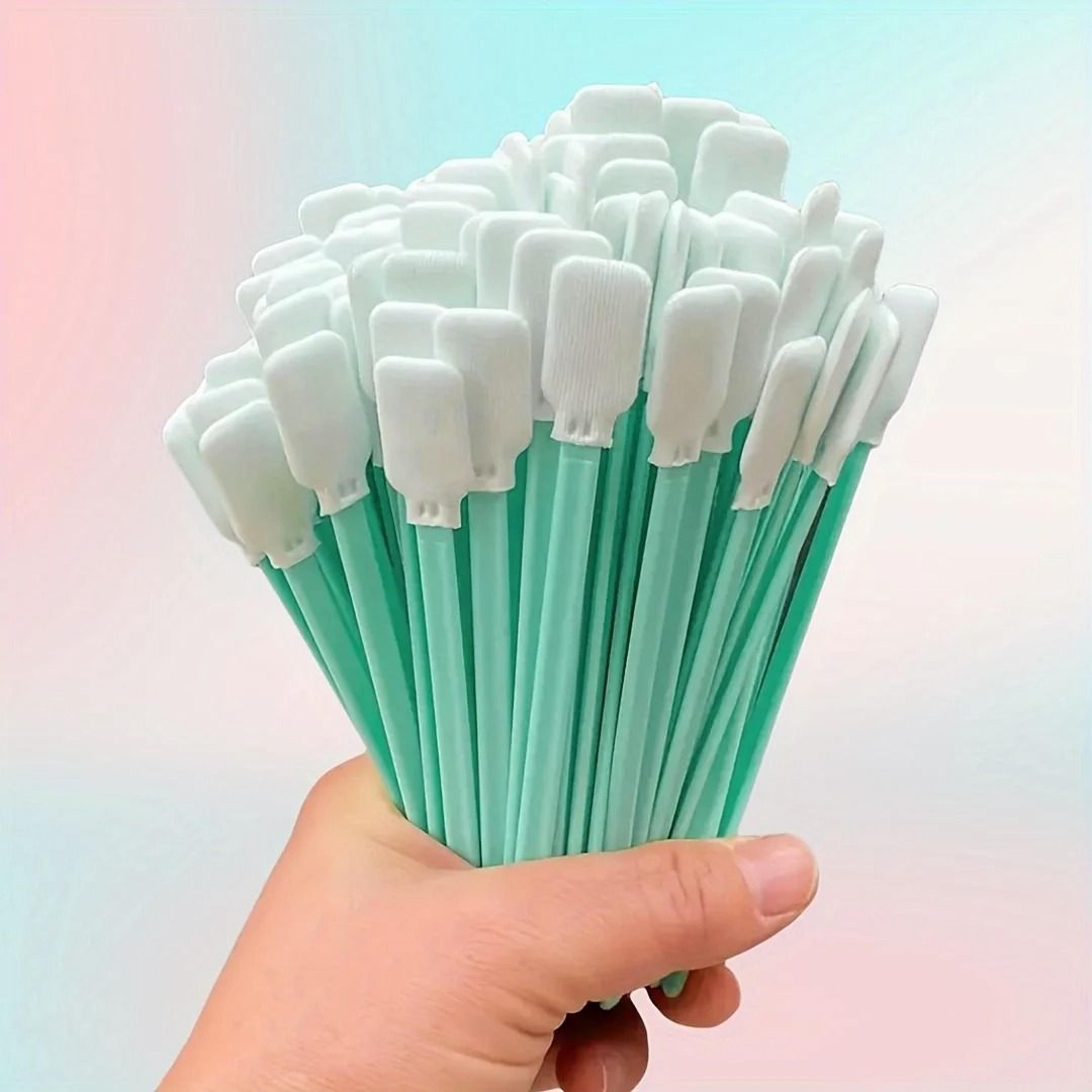 Precision Cleaning Swabs Non Fluffy Fiber Tips for Cameras Optics Printers Electronics and Detailing