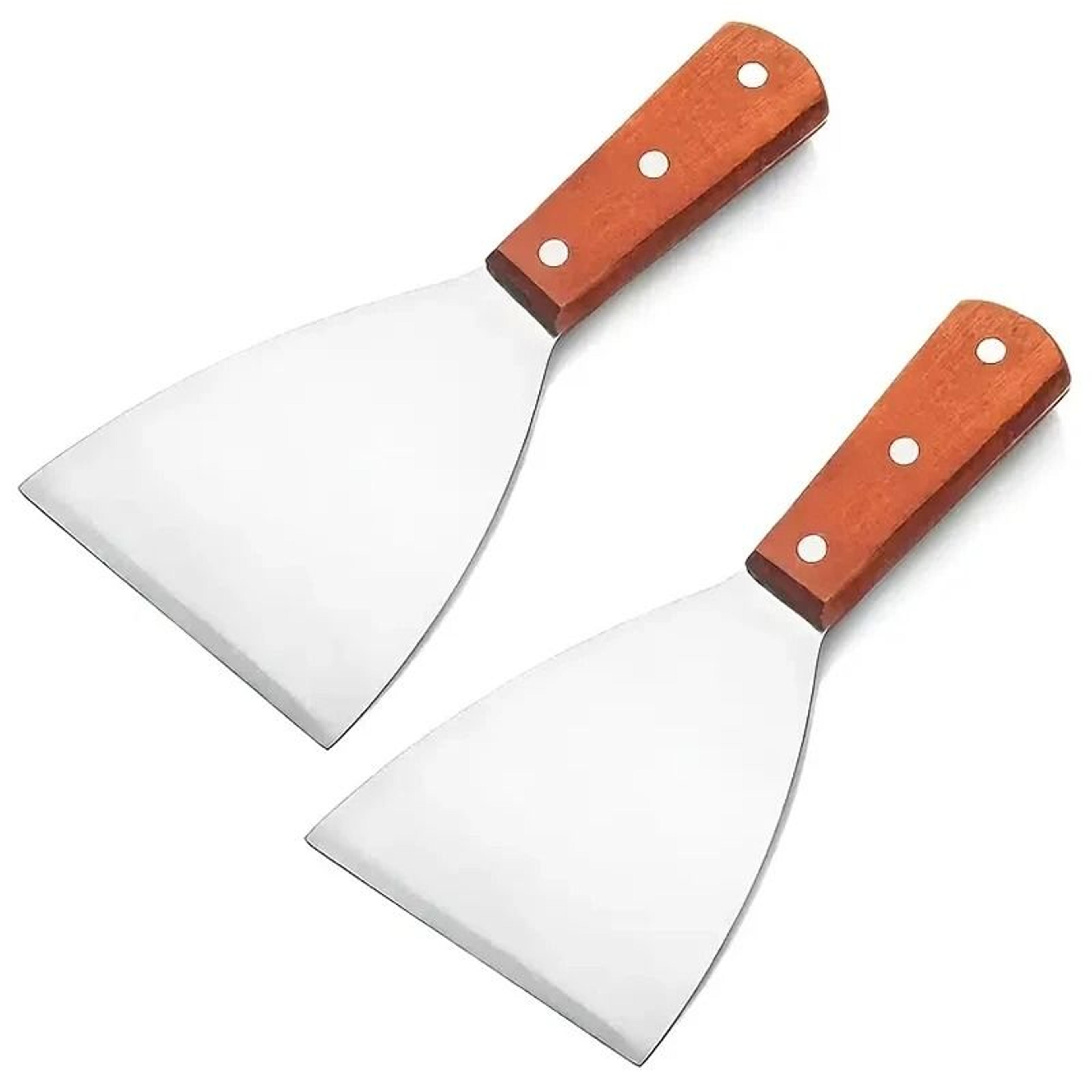 stainless steel metal spatula turner for grill pancake and burger