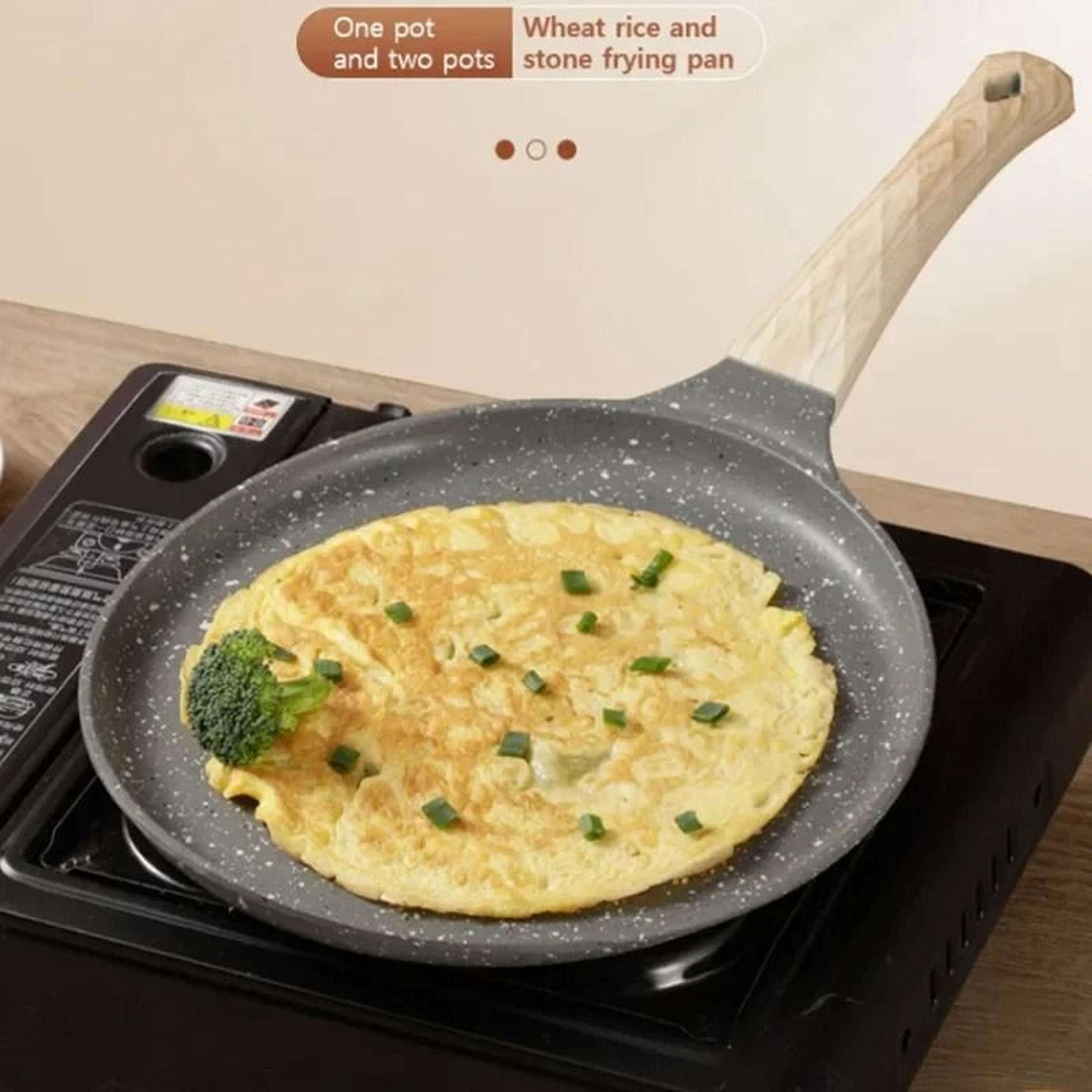 Maifan Stone Non Stick Frying Pan For Steak Pancake And Omelette Cooking
