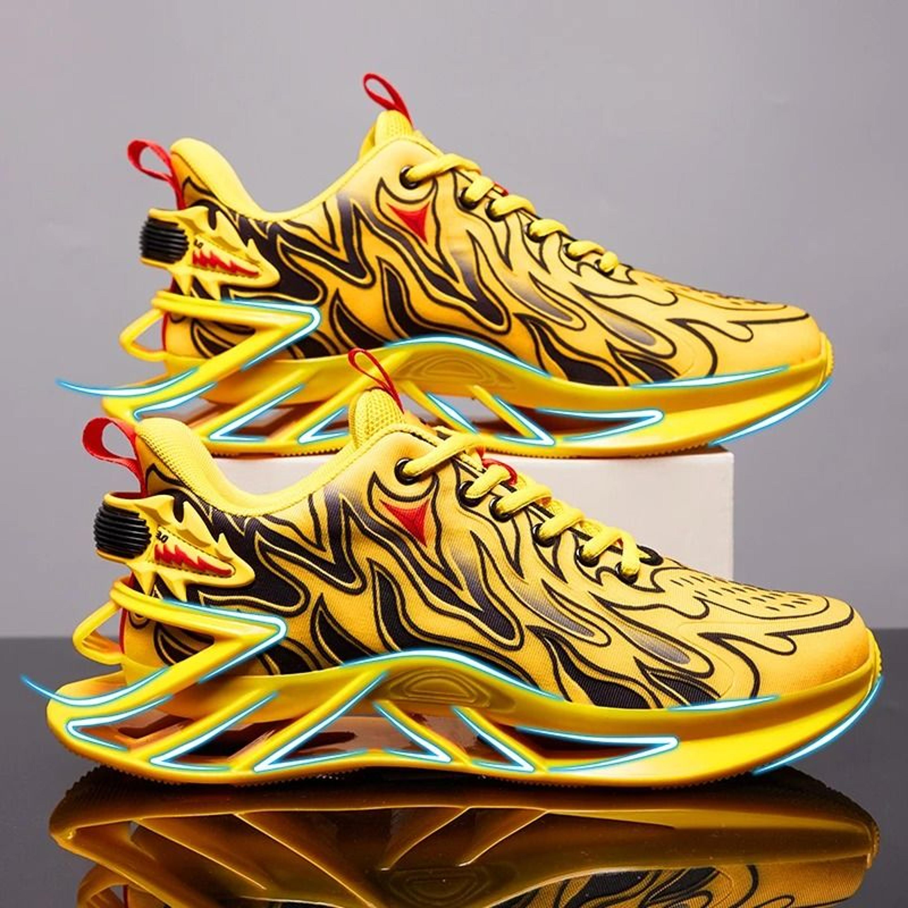 men breathable luxury sneakers casual running shoes