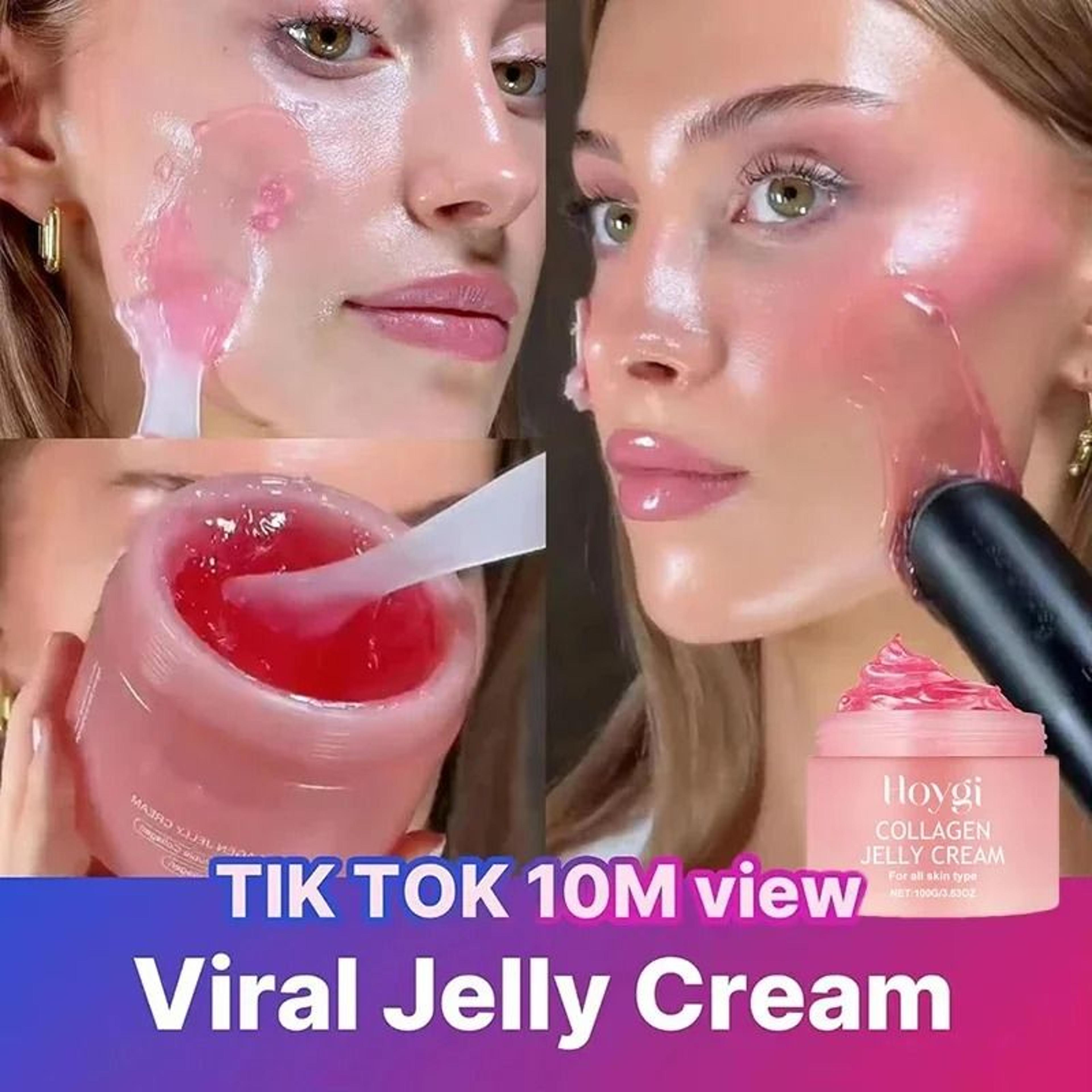 100g jelly face cream collagen moisturizing korean skin care