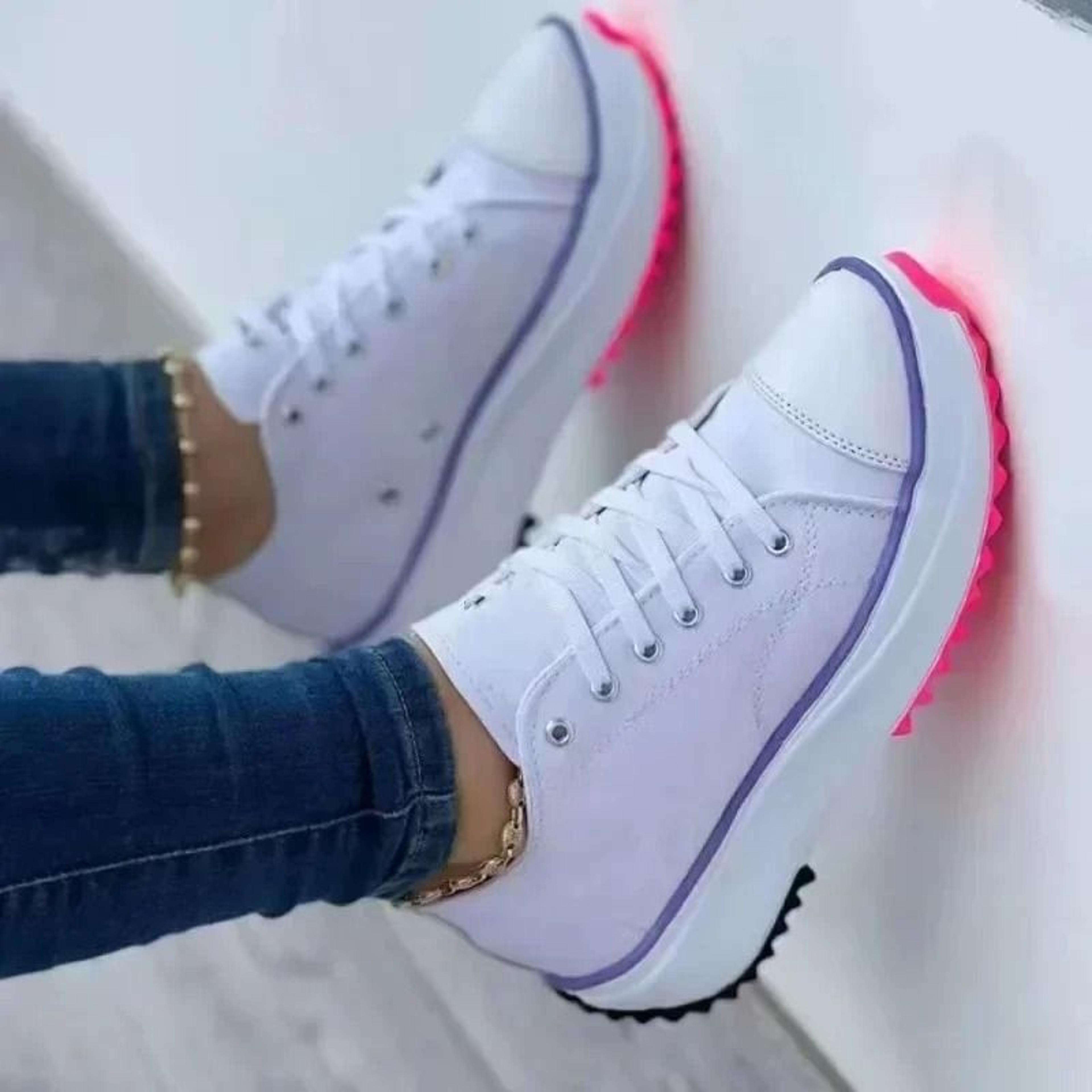 women casual canvas low top sneakers solid color walking shoes