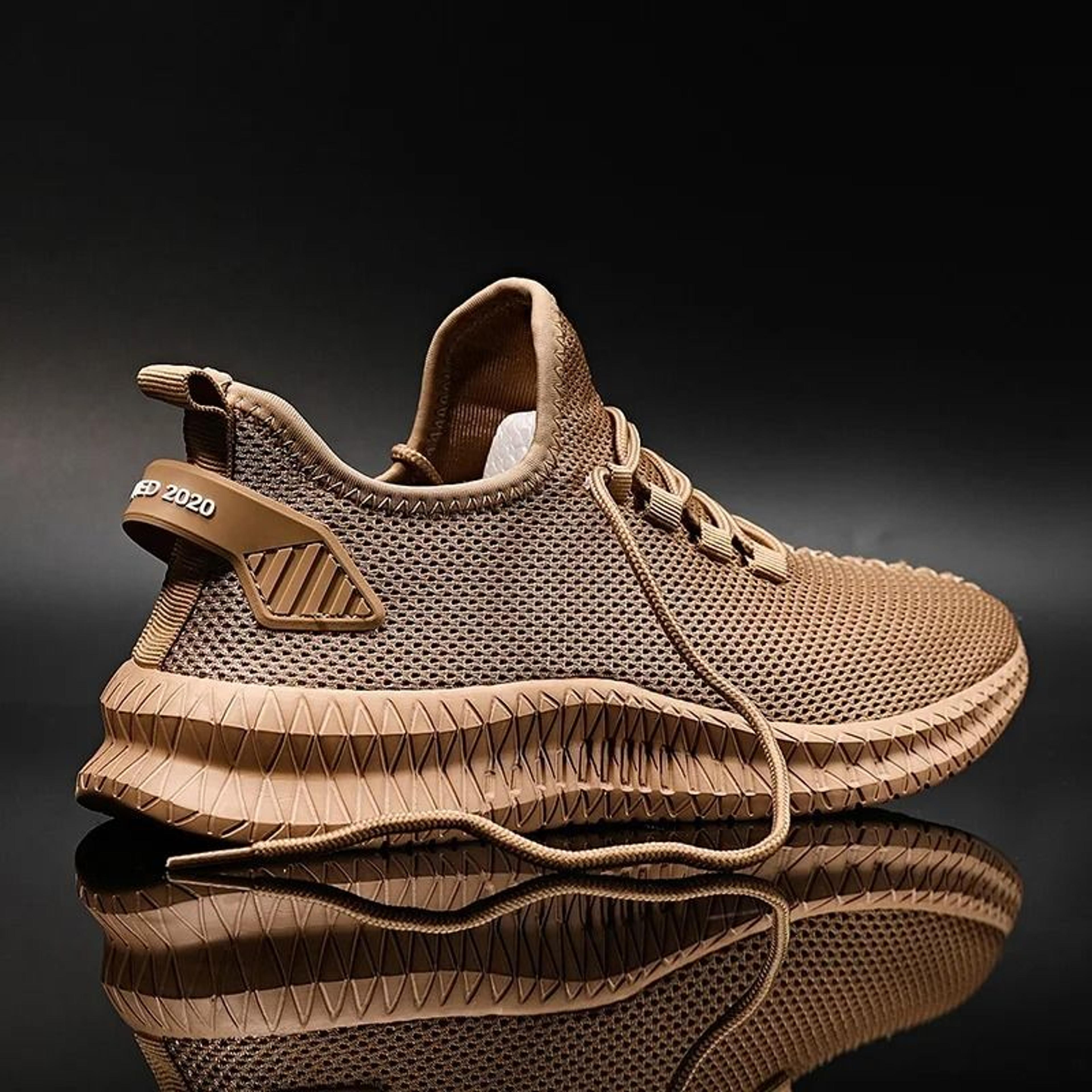 men breathable non slip outdoor running sneakers