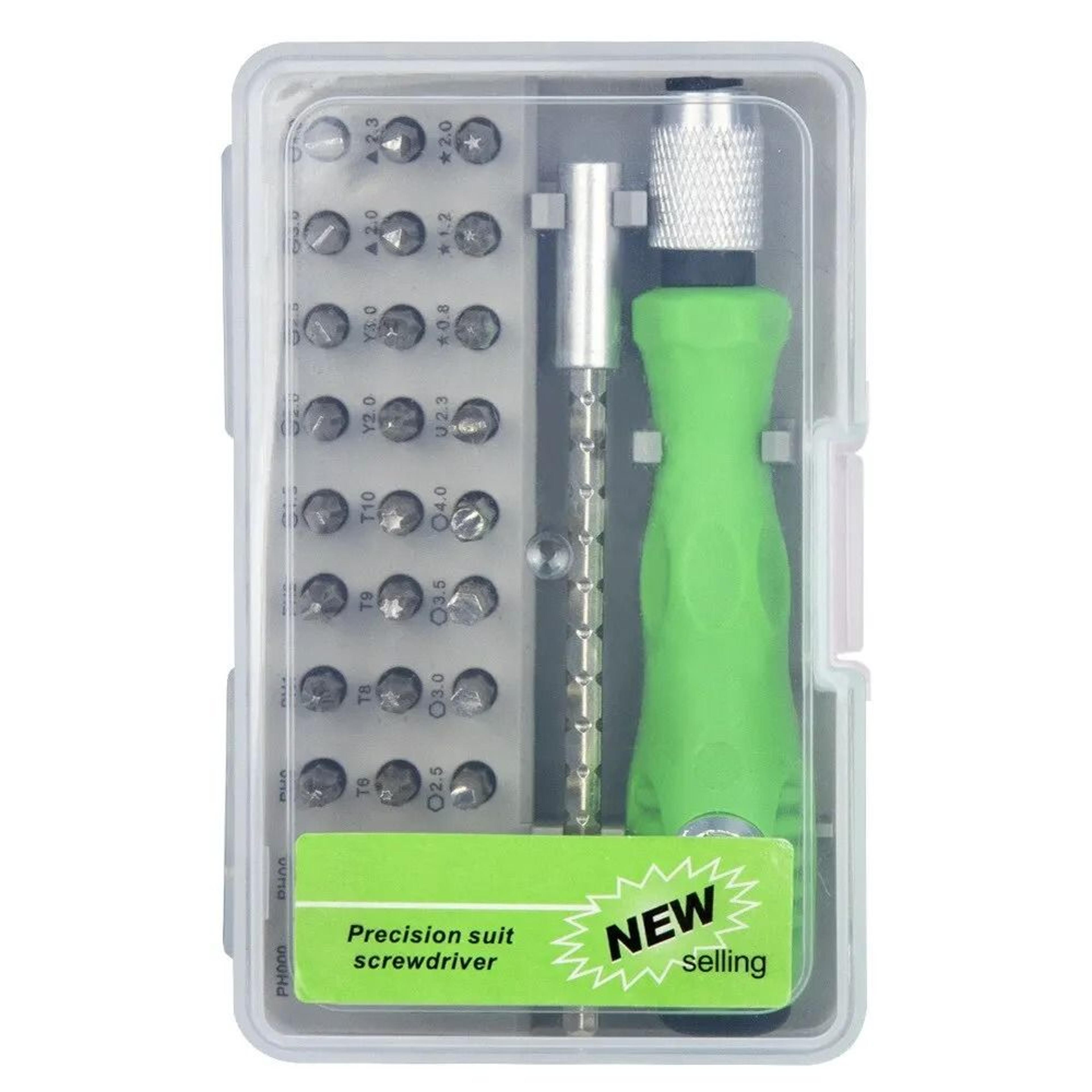 precision mini magnetic 32 in 1 screwdriver repair tool kit