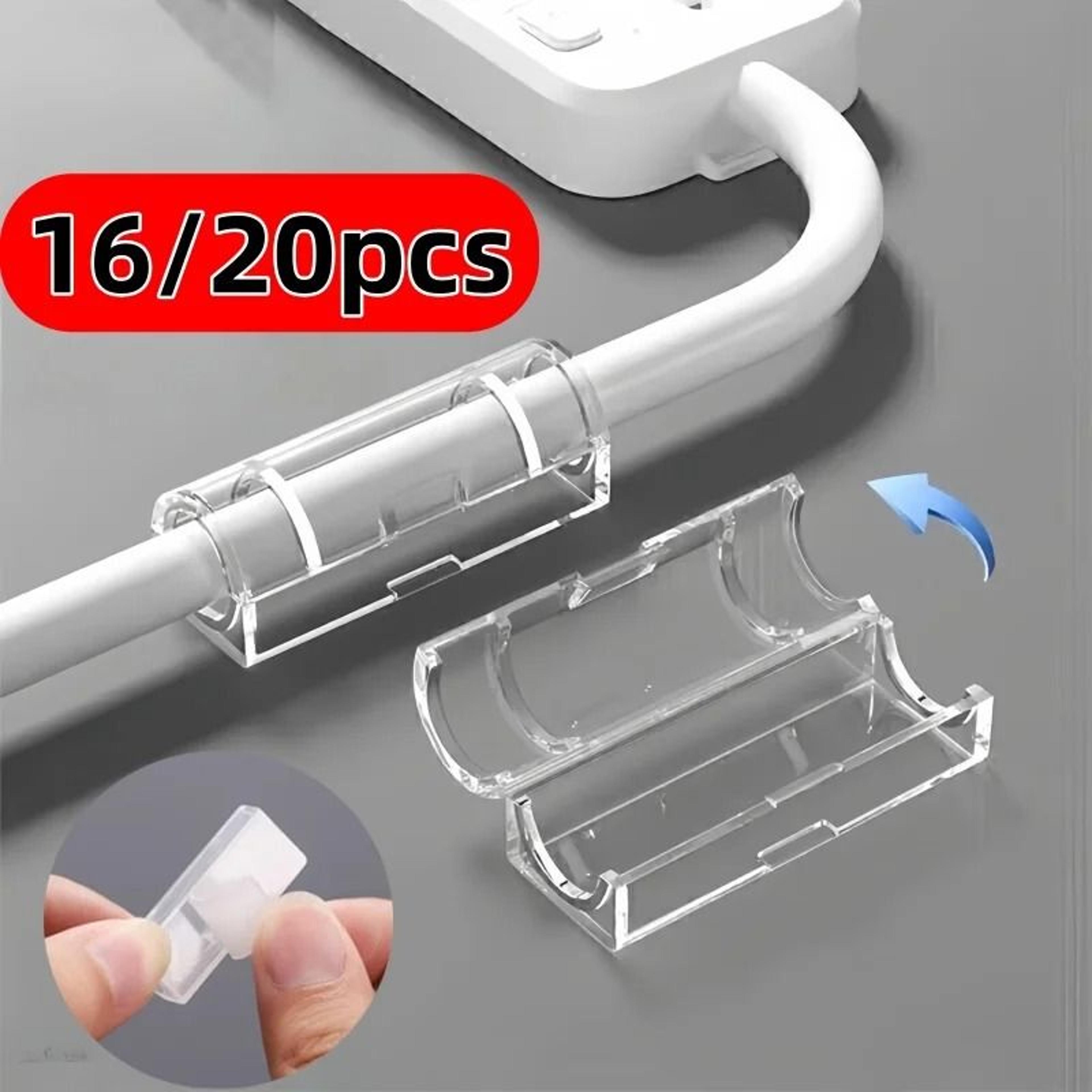 cable organizer clips wire management cord holder set