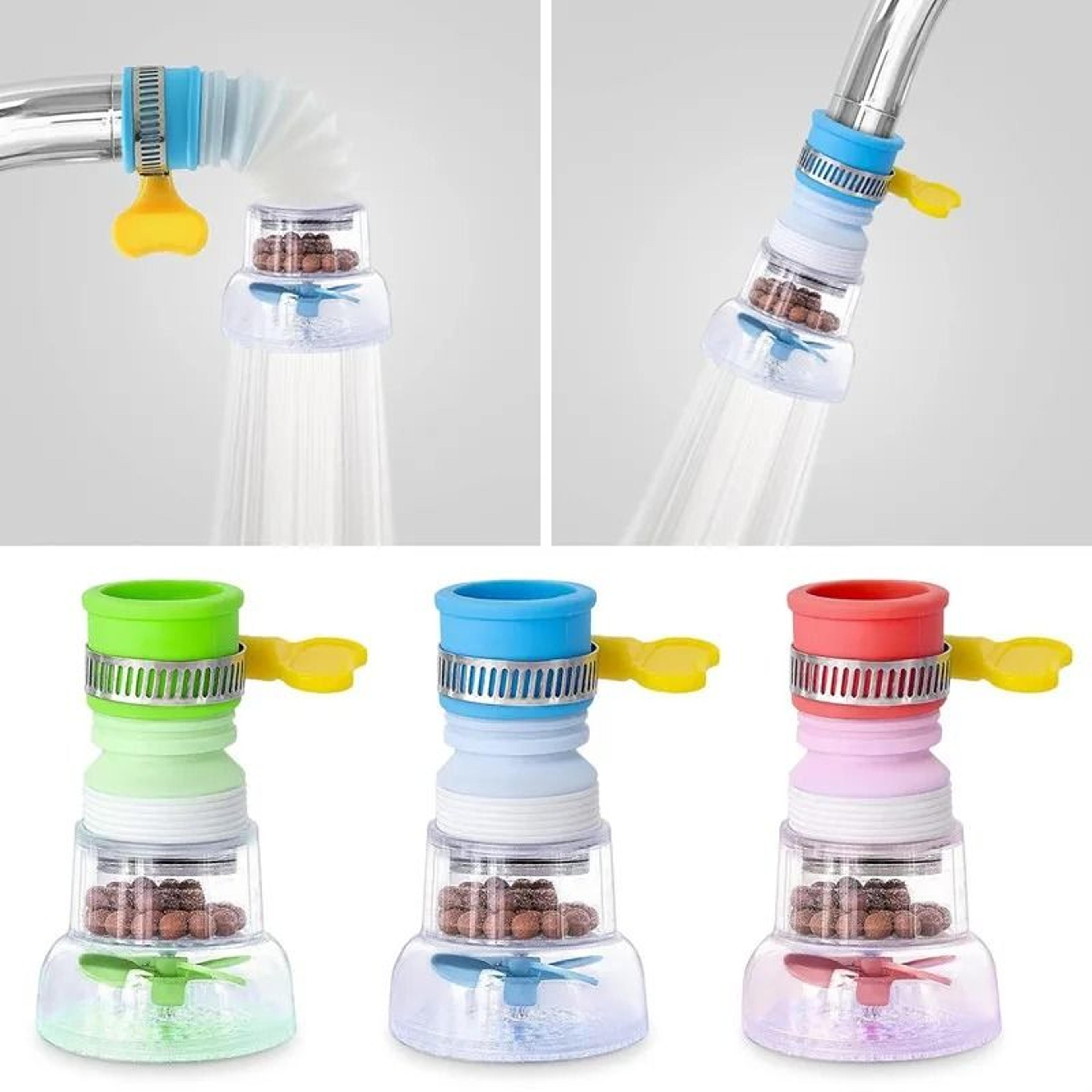 retractable faucet extender filter nozzle anti splash water purifier