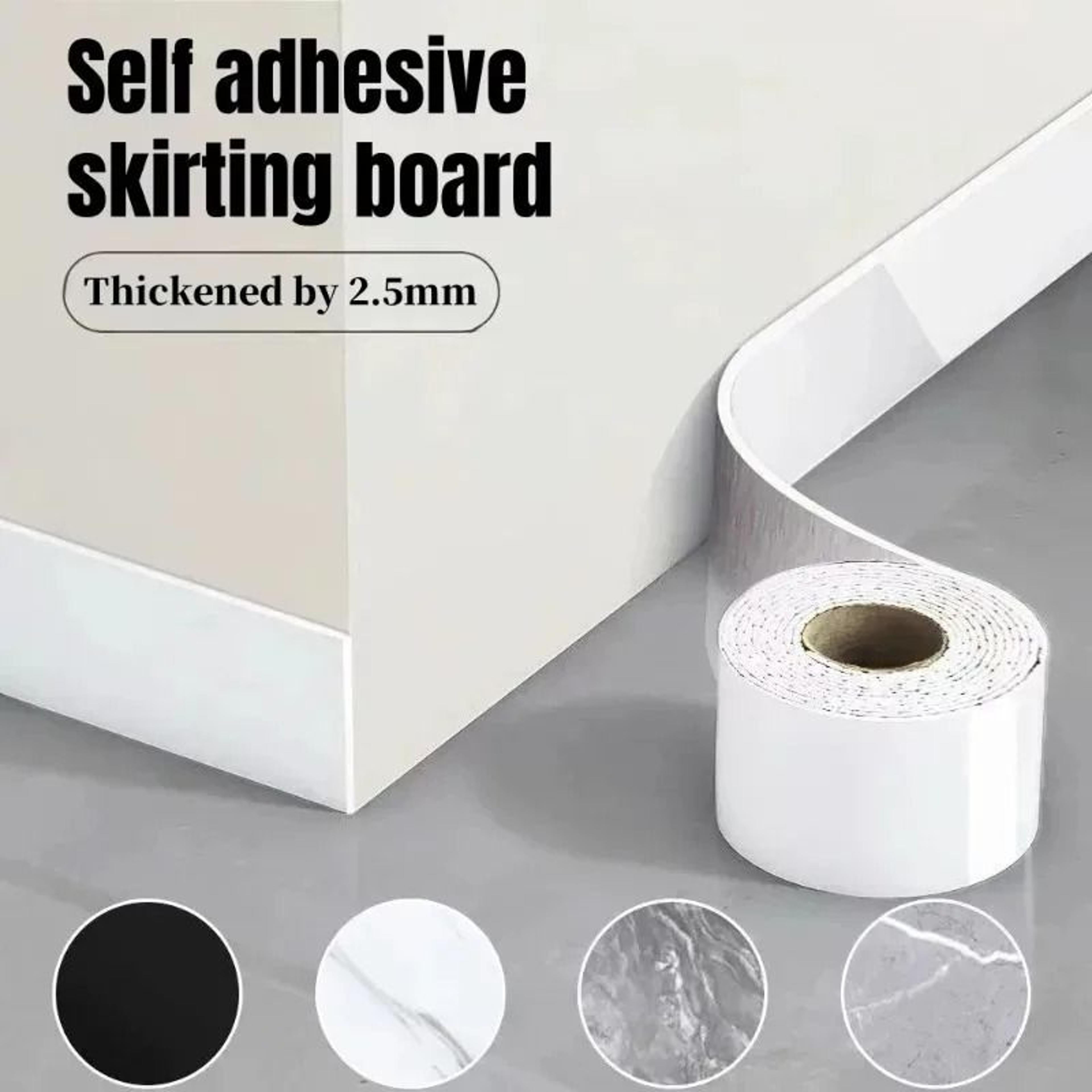 flexible self adhesive foam skirting board wall trim
