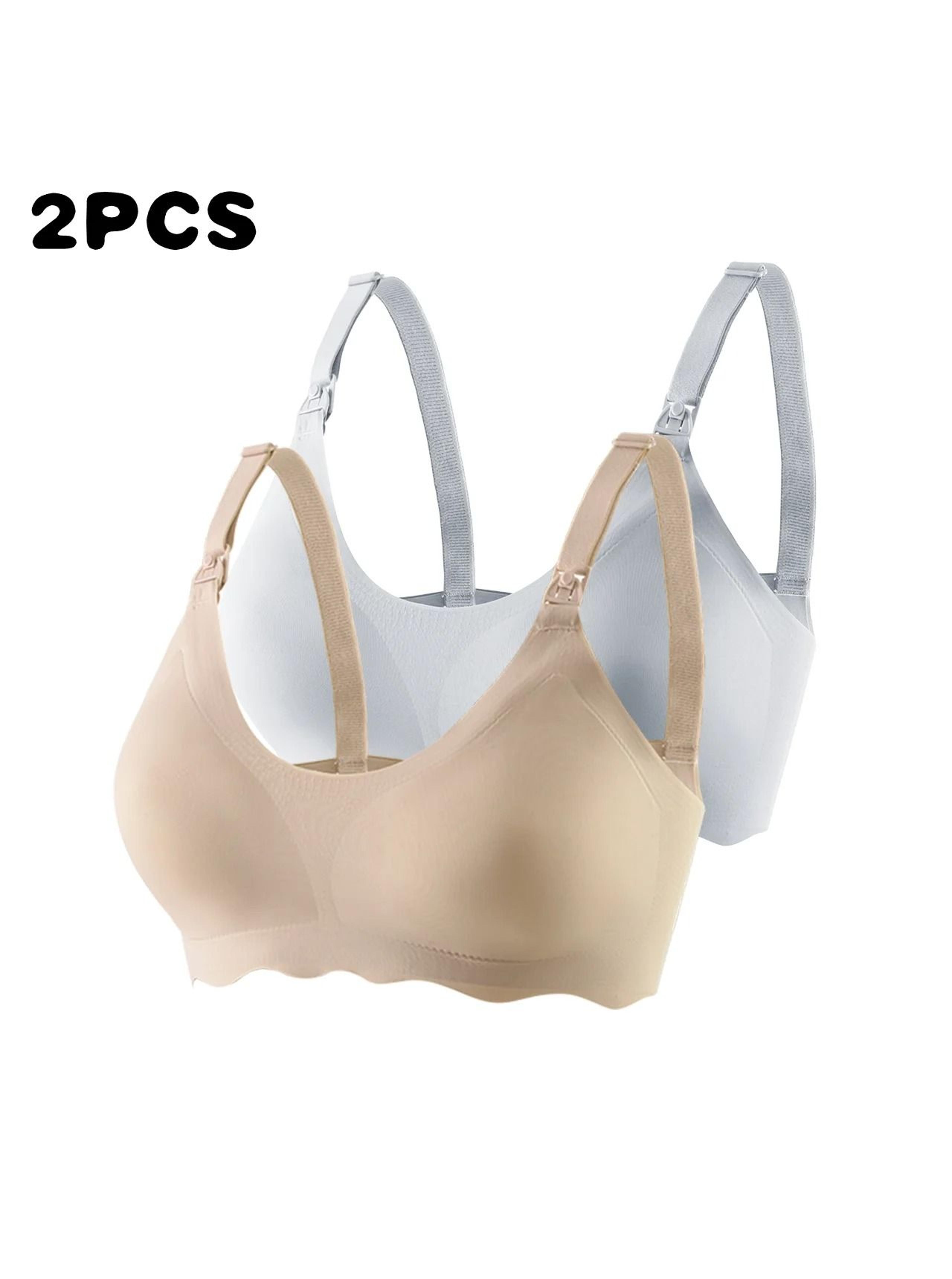 comfortable breathable ultra thin nursing bra set for pregnant women