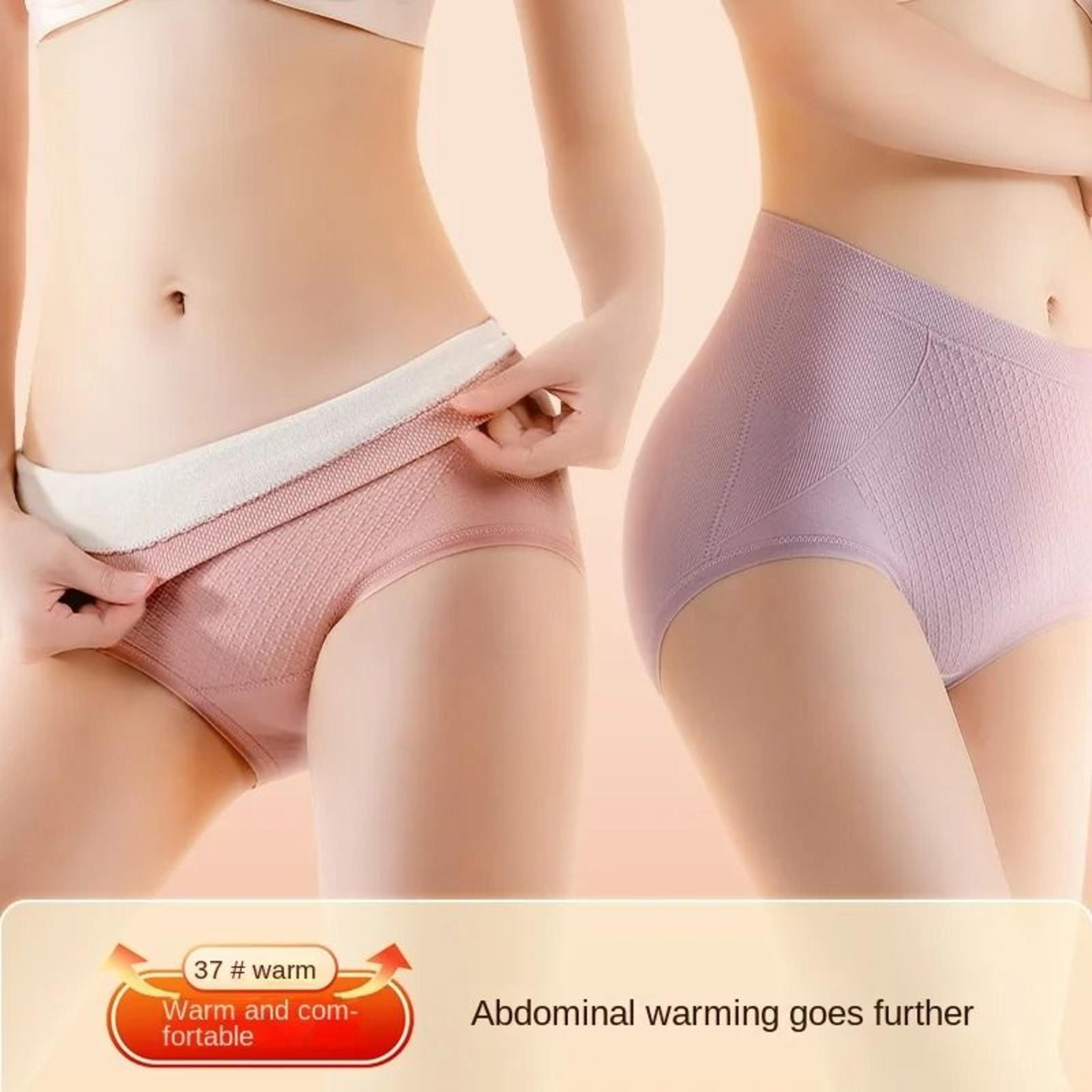 womens high waist thermal underwear briefs for winter warmth and comfort