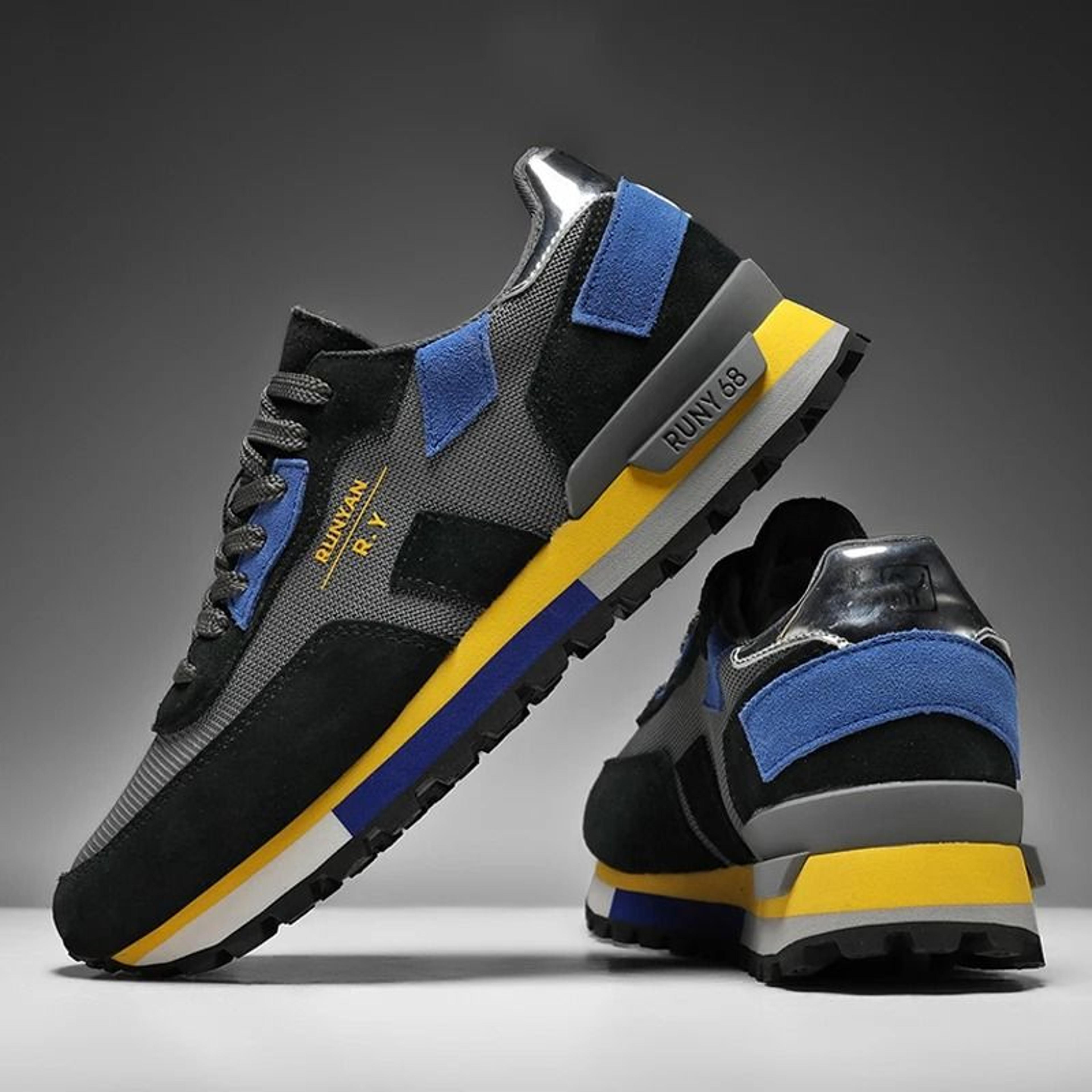 mens casual sports running shoes athletic forrest gump style sneakers