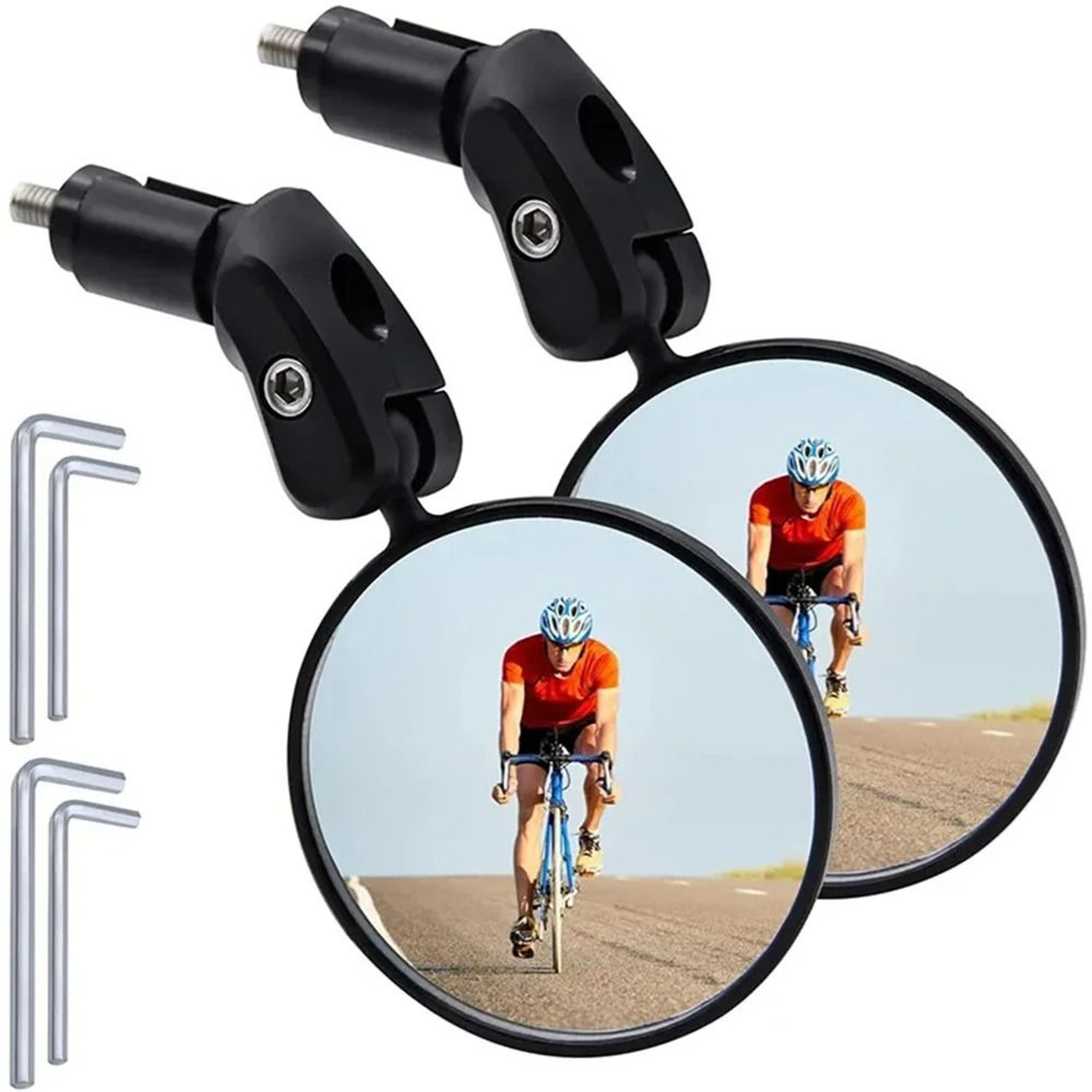 universal adjustable bicycle rearview mirror wide angle mtb and road bike