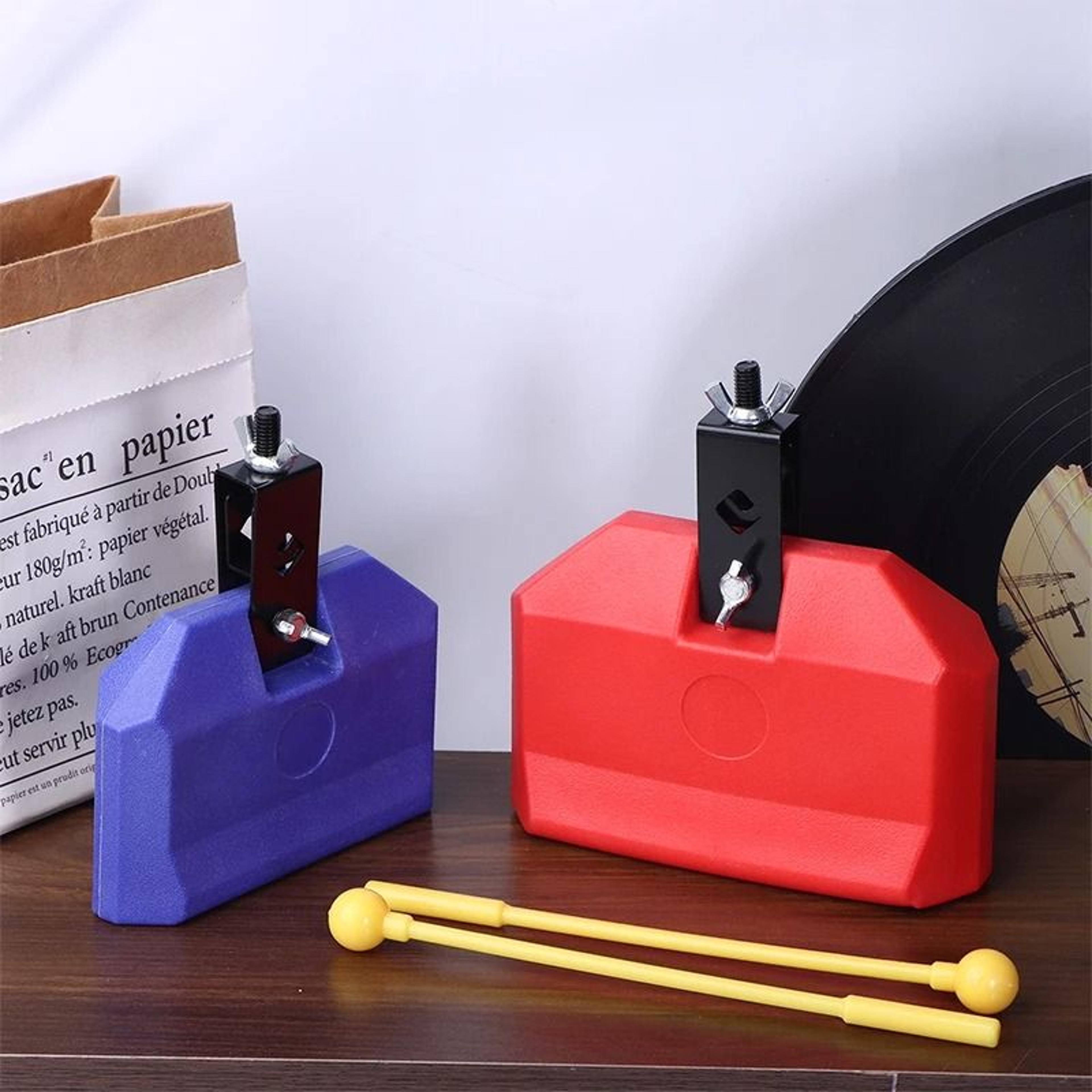 cowbell clapper drum bell percussion set with hammer