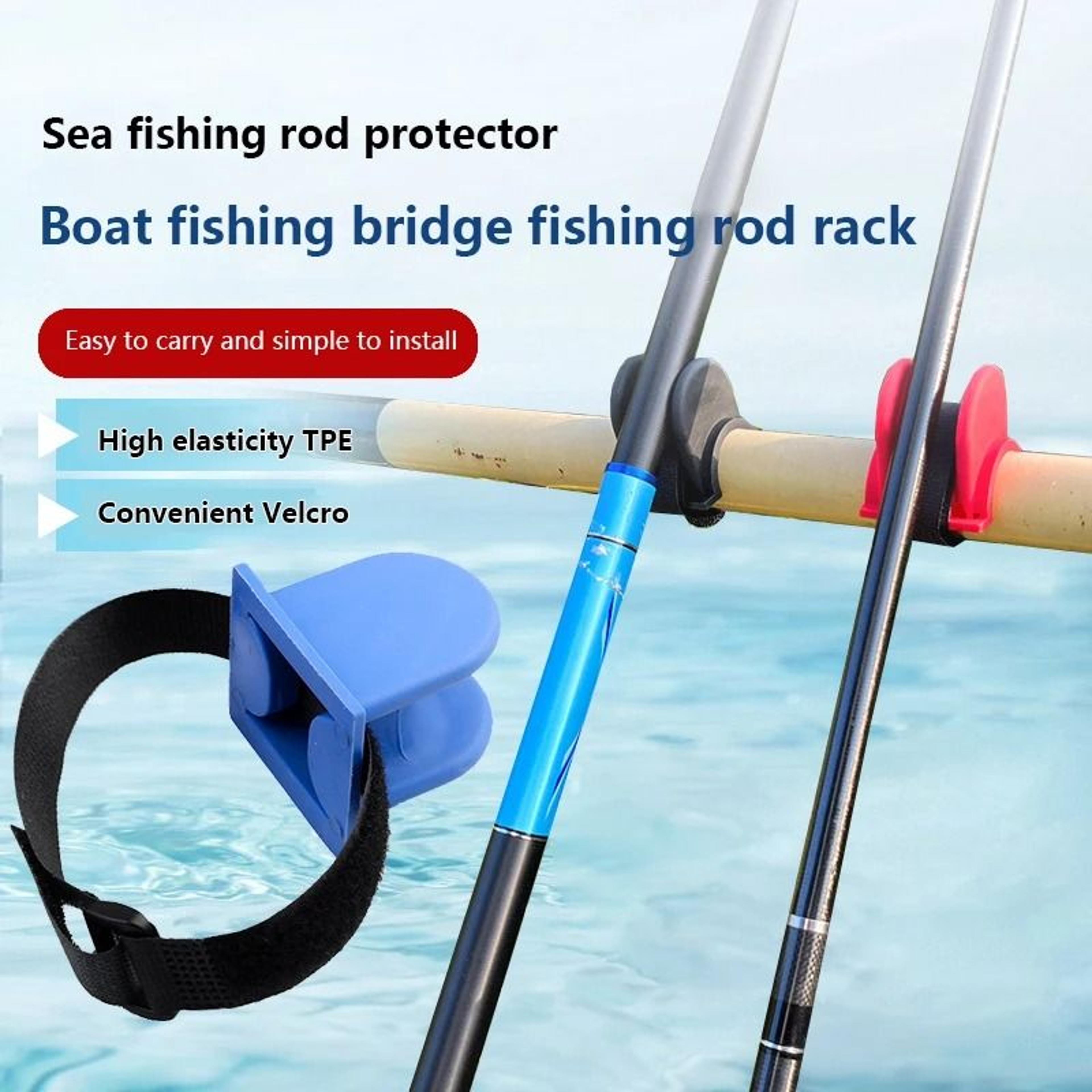 portable u shaped fishing rod support holder