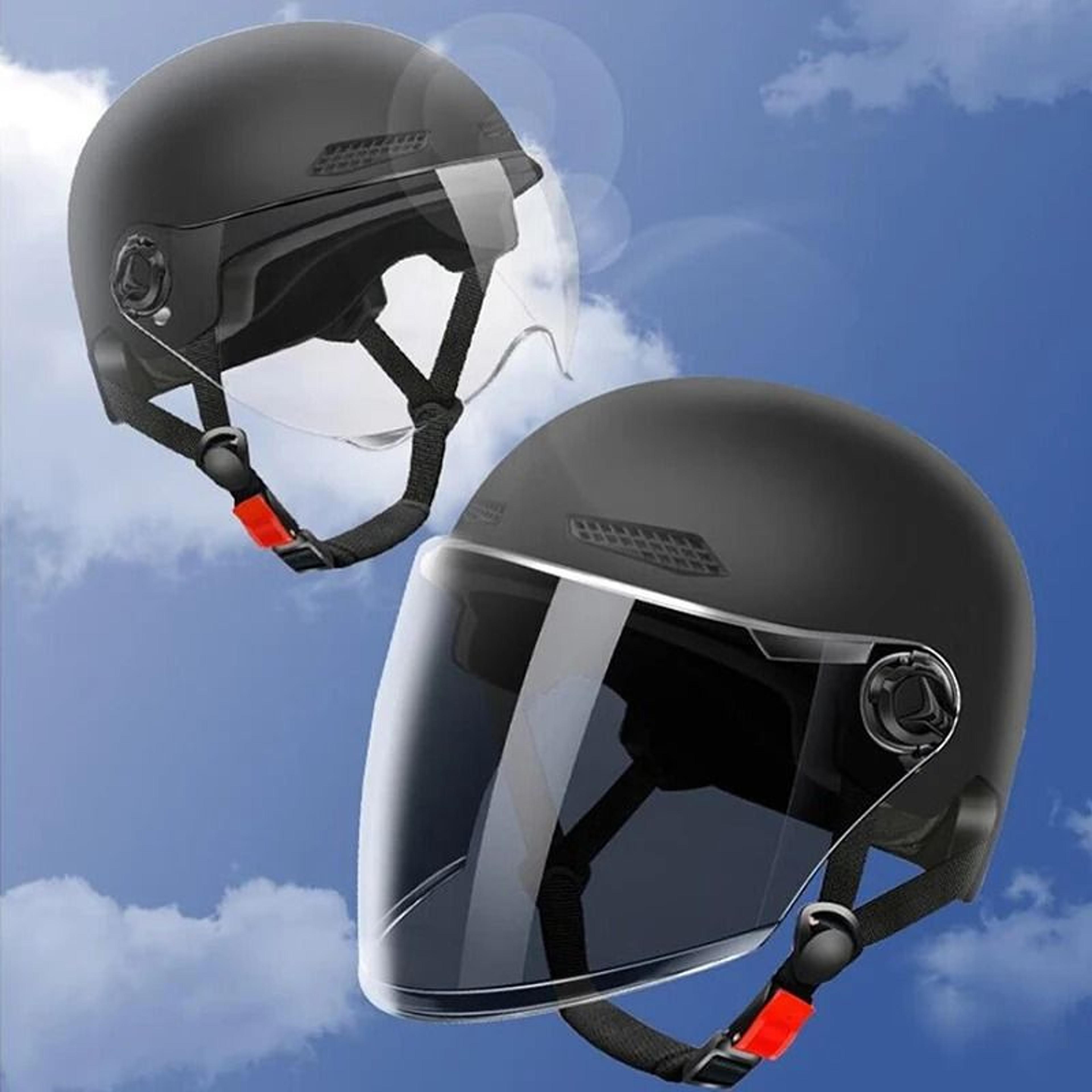 bicycle safety helmet with goggles for adults and children