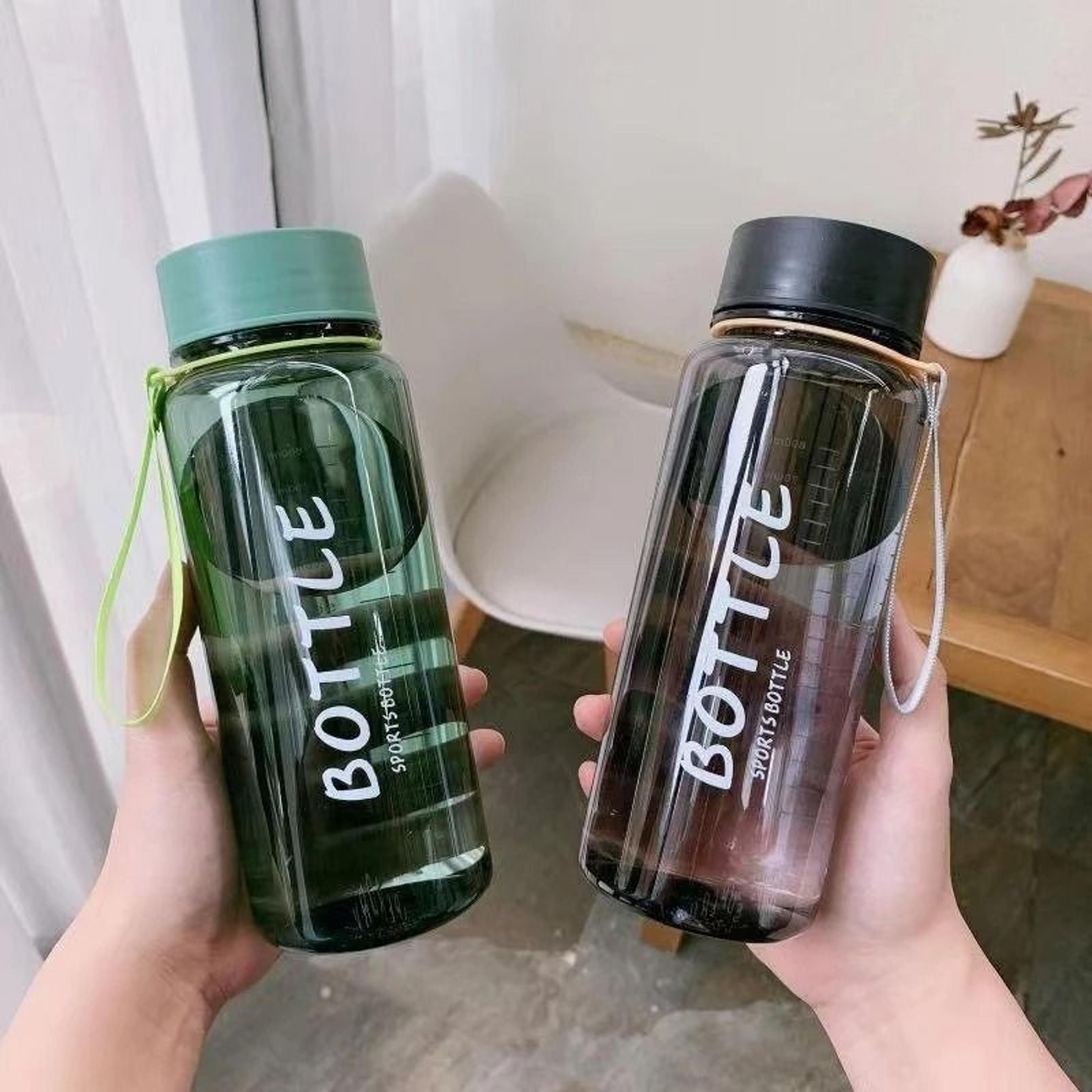 outdoor sports water bottle 1000ml plastic drink cup for school travel
