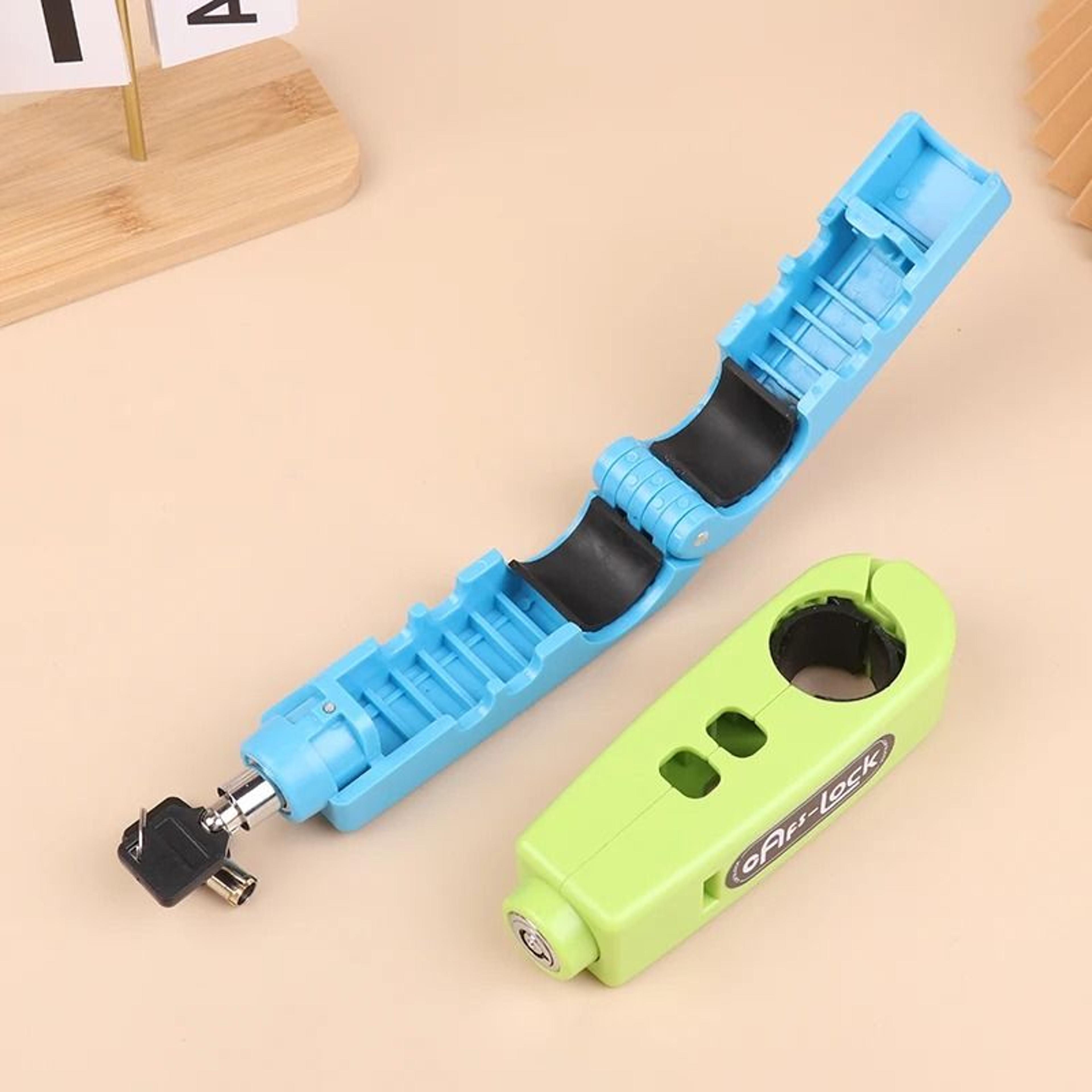 electric bike anti theft handlebar brake lock for motorcycle scooter