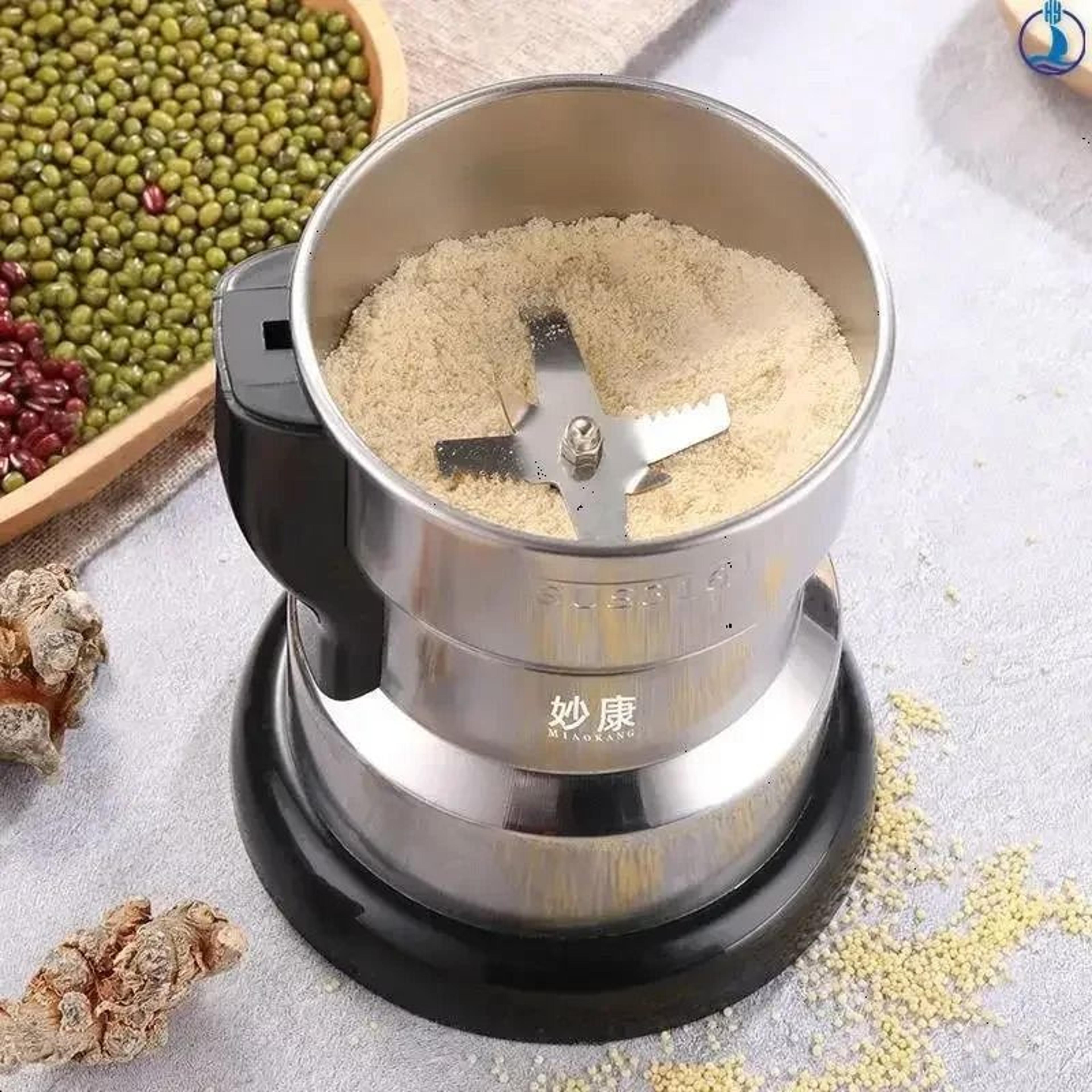 electric multifunctional coffee and spice grinder for beans nuts and grains