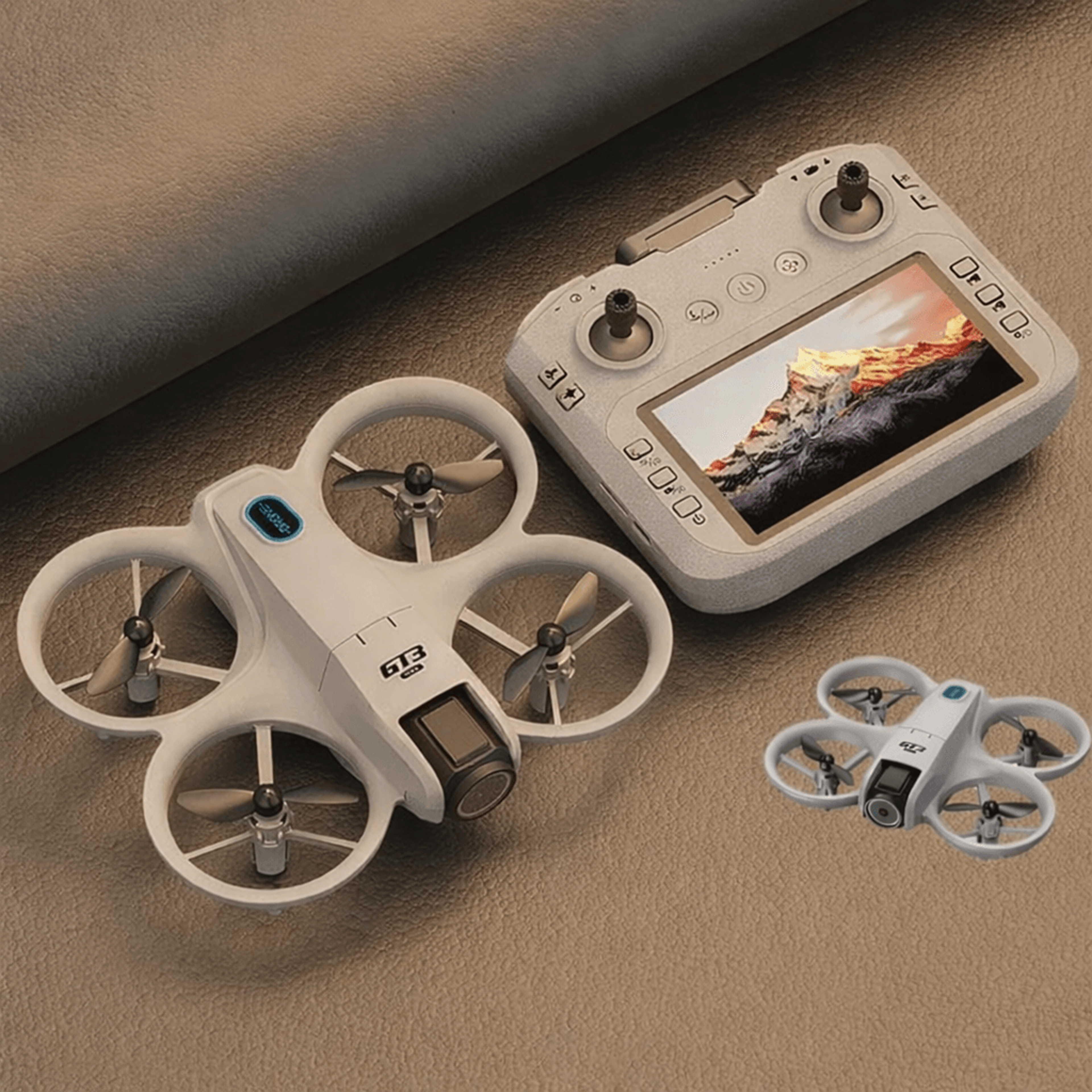 gt3 8k gps drone with smart obstacle sensors, app control & foldable body