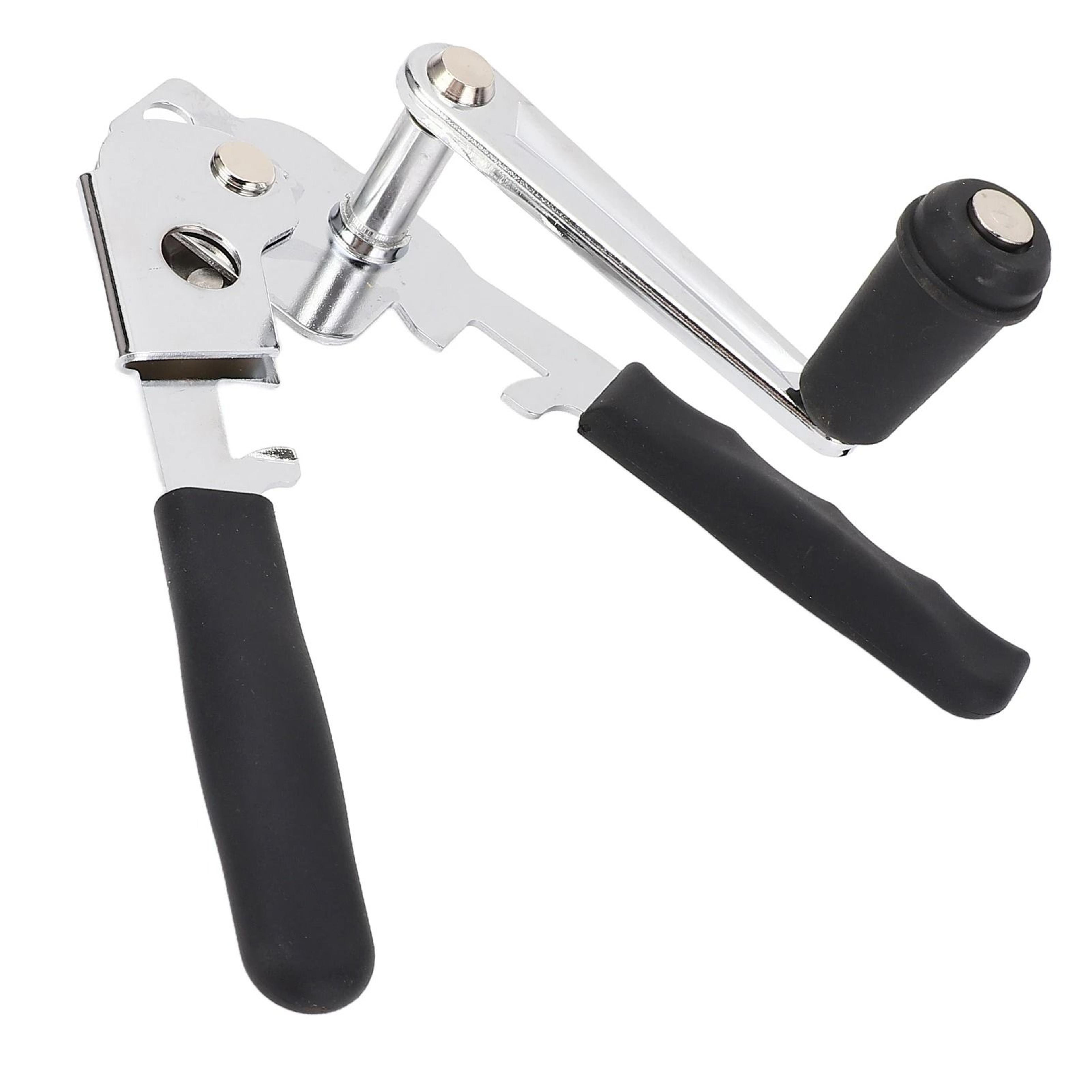 professional portable manual can opener with safety lid cutter