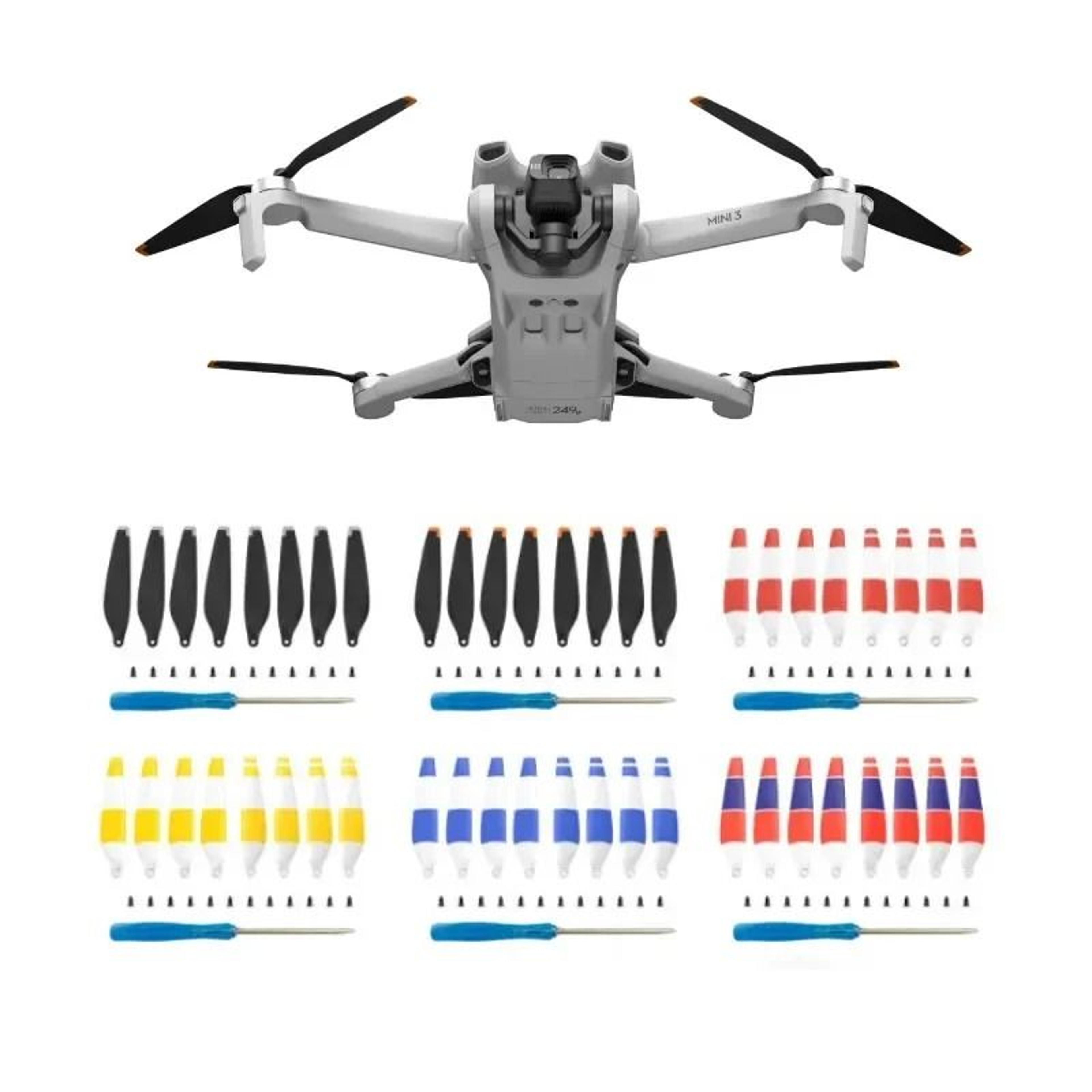 6030F Replacement Propellers for DJI Mini 3 Low Noise Quick Release Set