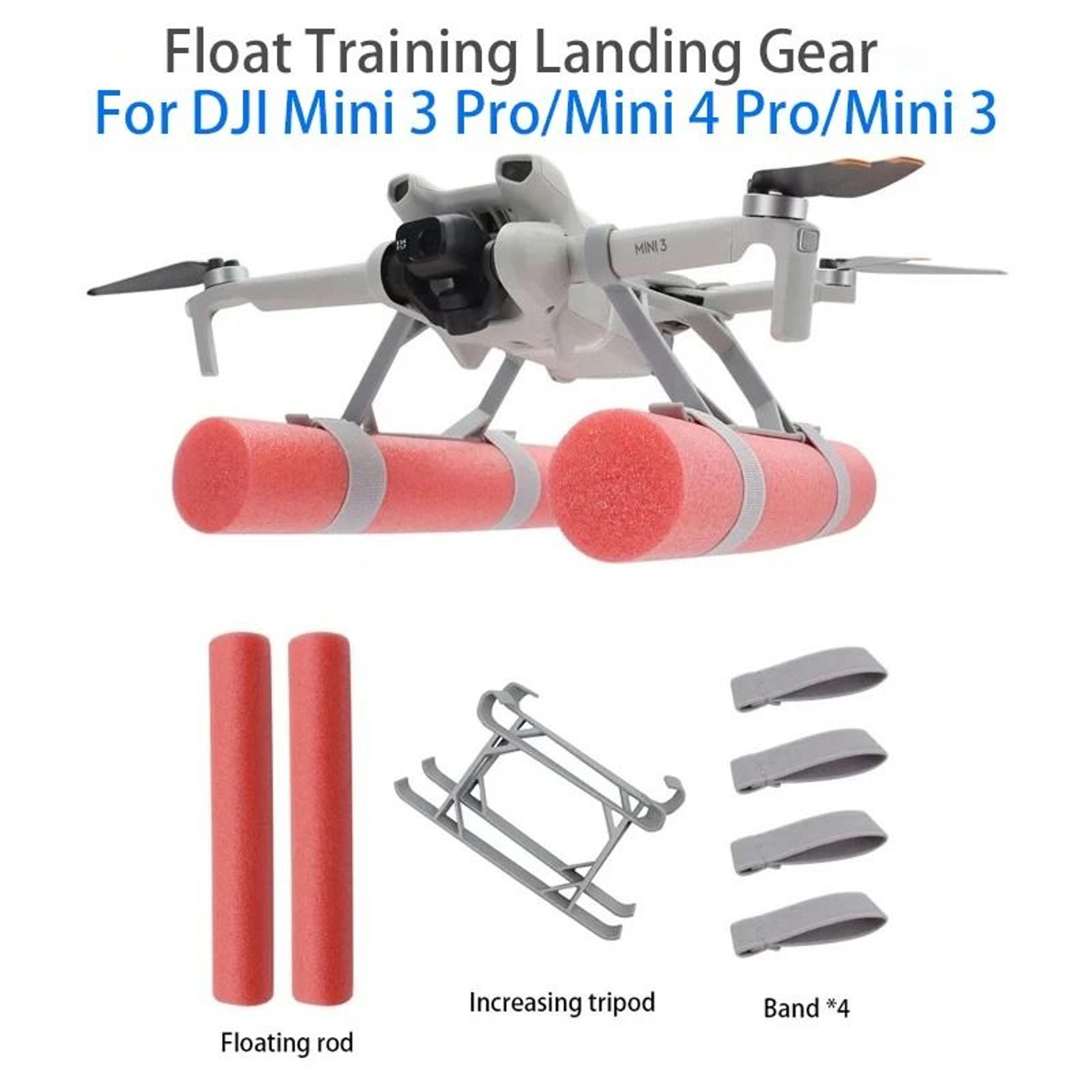 landing skid float kit for dji mini 3 pro and mini 4 pro water takeoff gear